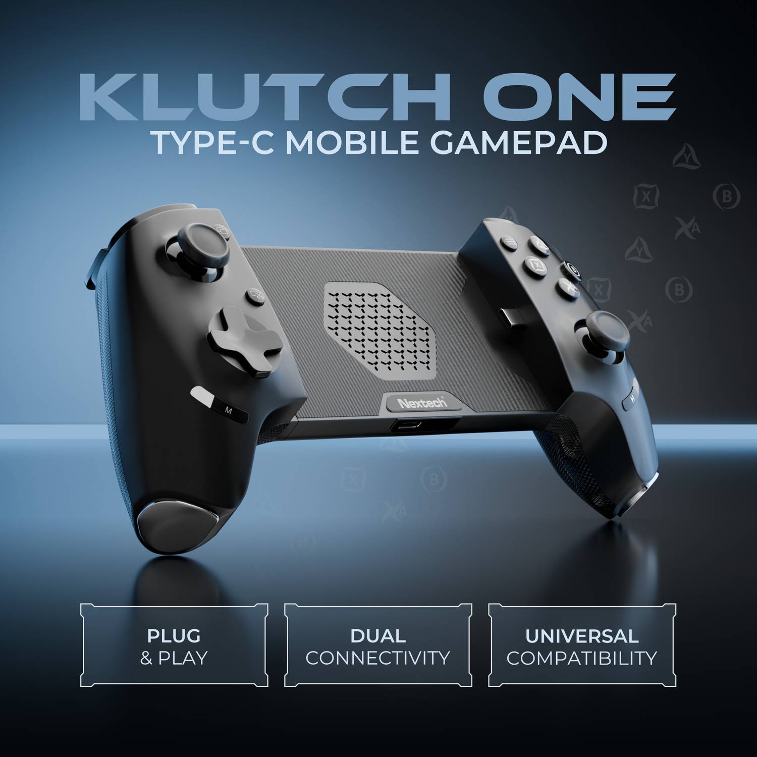 NexTech Klutch One Gamepad Controller Bluetooth Gamepad