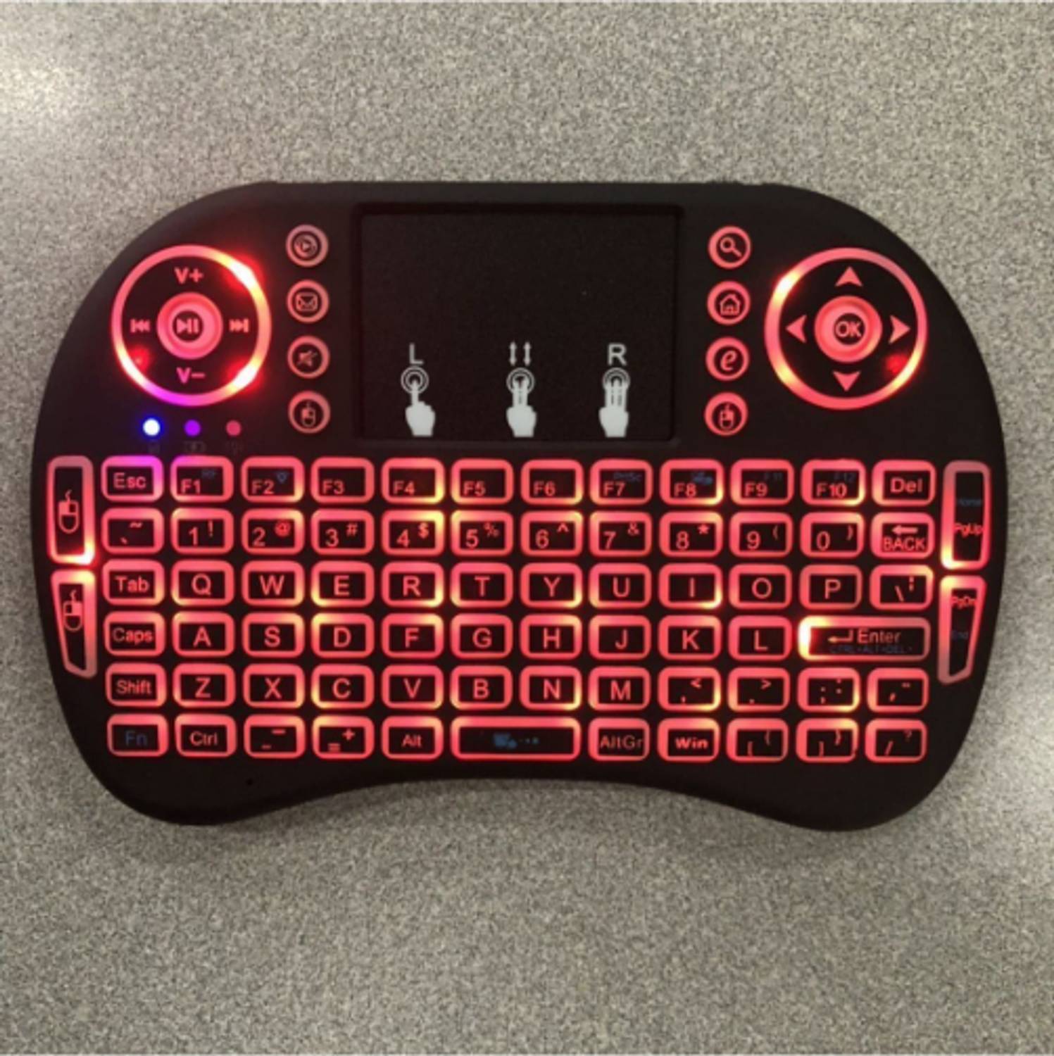 SACRO AJ_794A_MINI BACKLIGHT KEYBOARD & TOUCHPAD MOUSE WIRELESS M