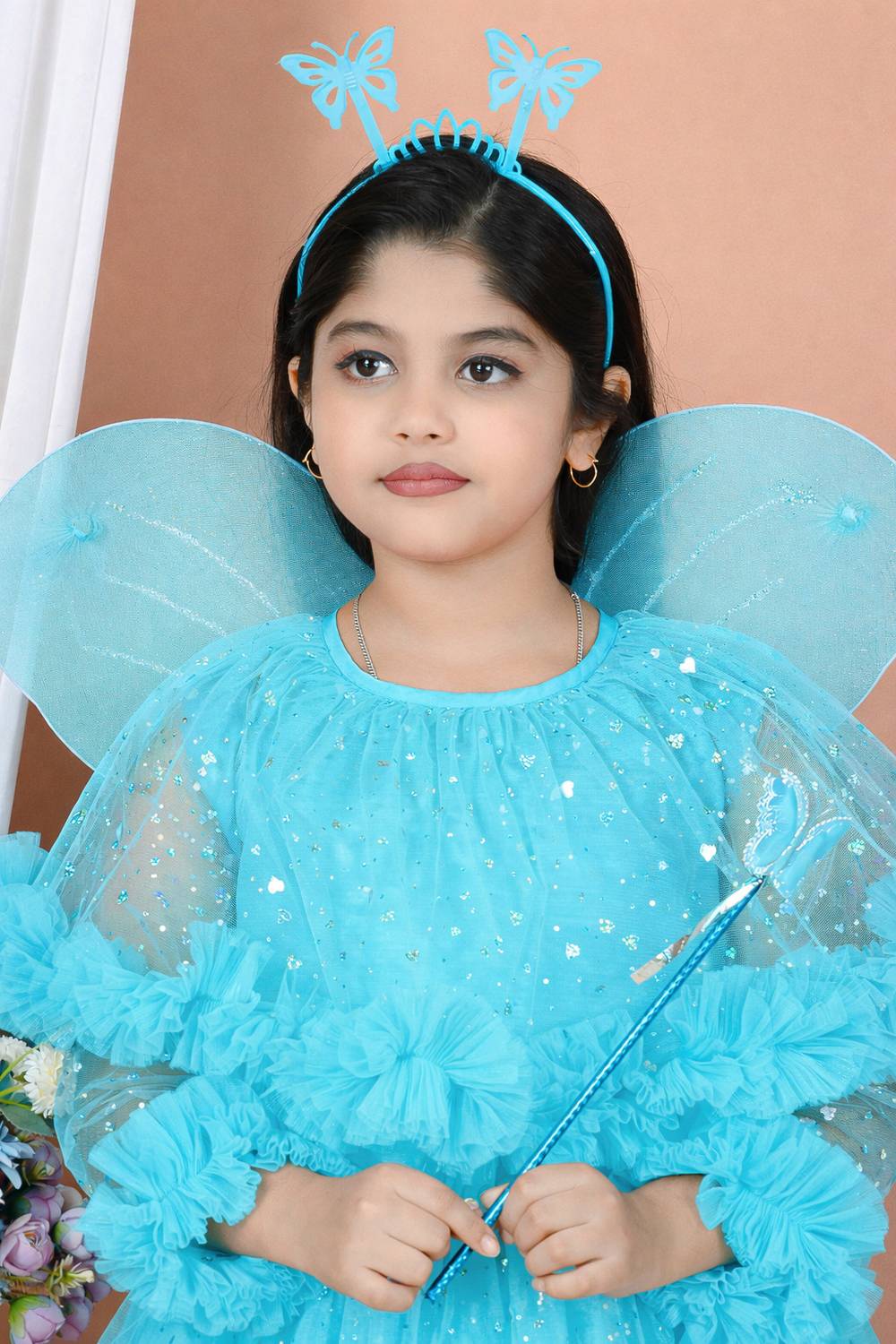 SK Textile Fairy Dress Kids Costume Wear Price in India - Buy SK