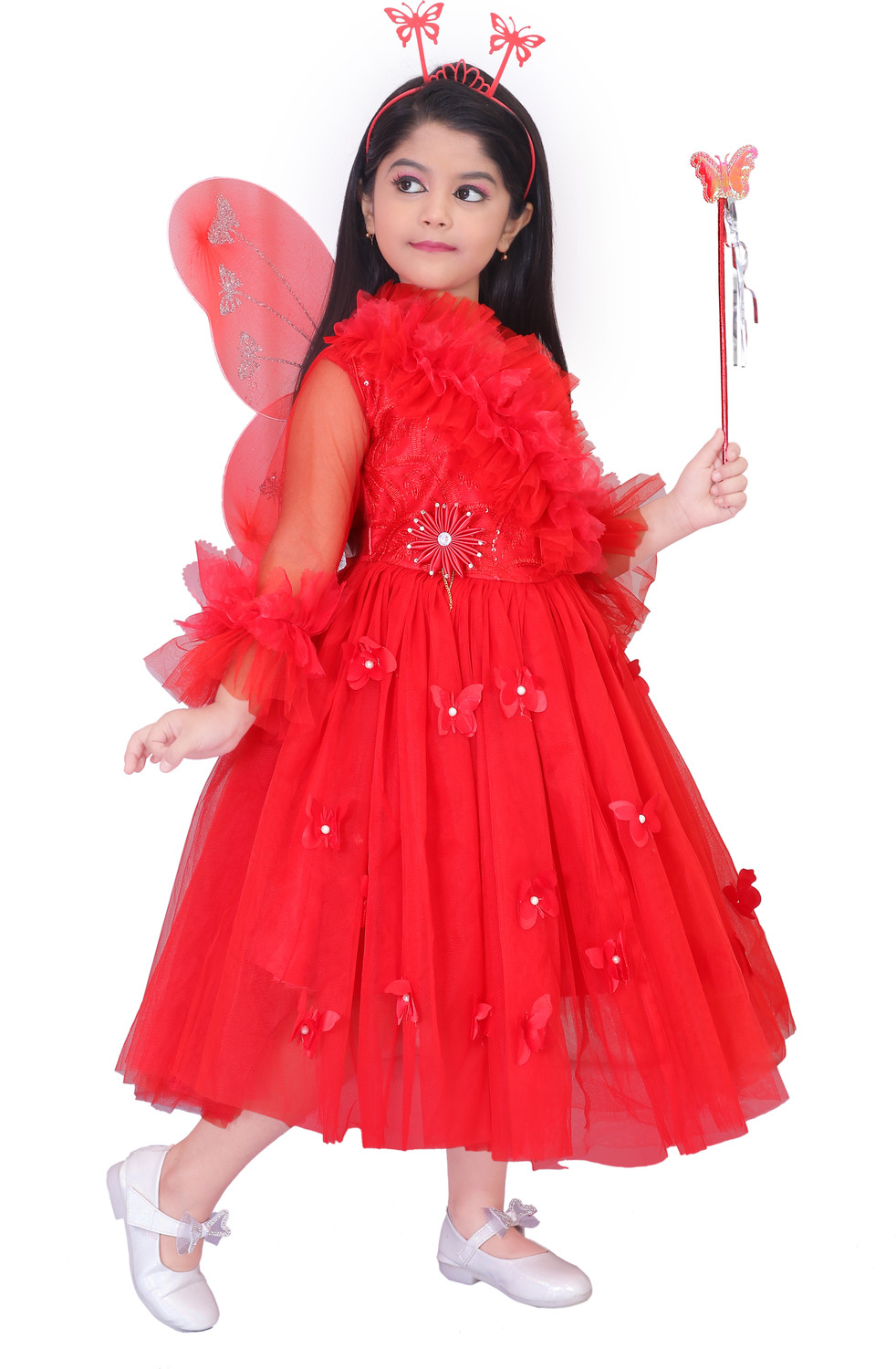 Image of DS DRESSES Baby Girls Calf Length Casual Dress