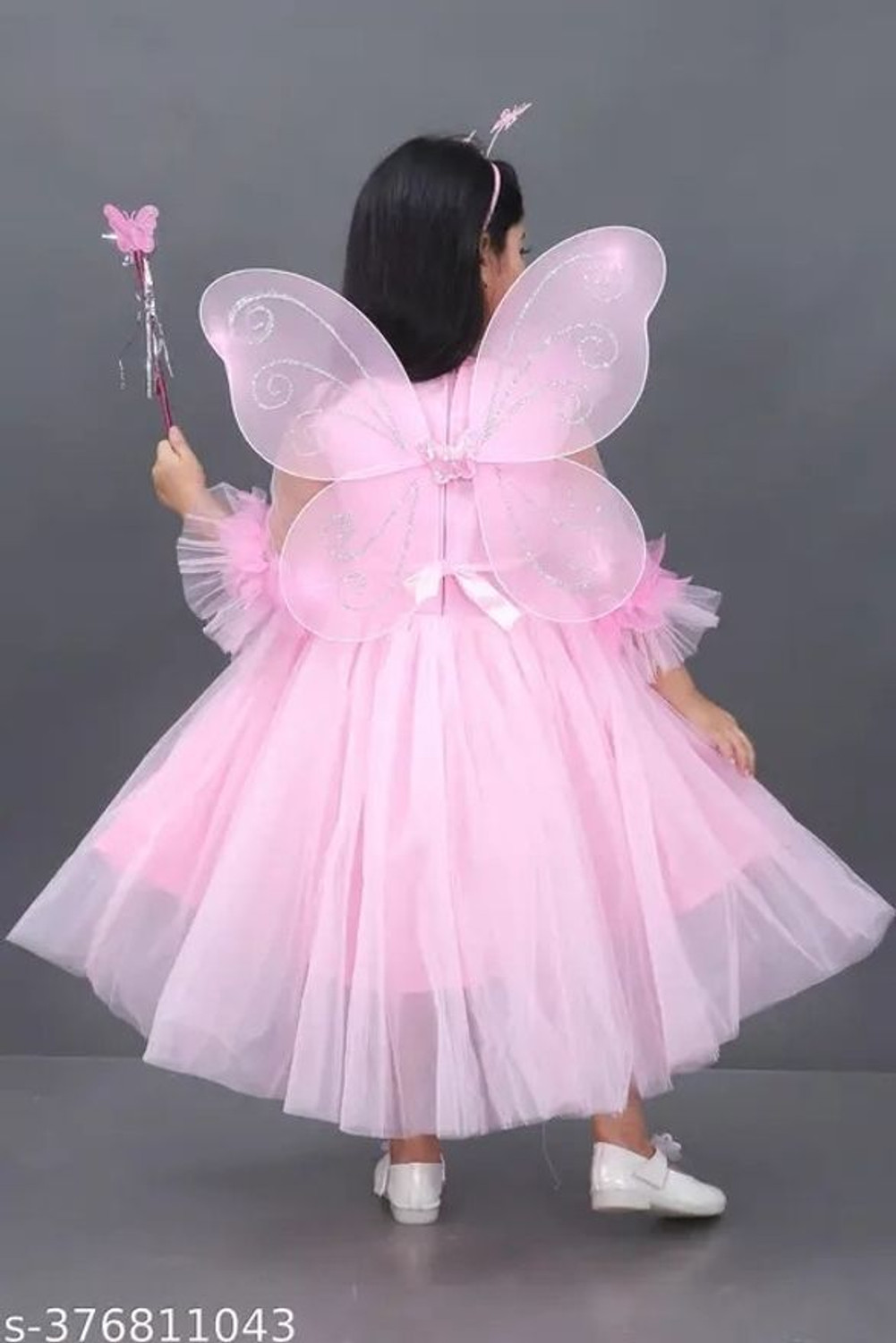 Image of VILLATA FASHION Girls Below Knee Party Dress