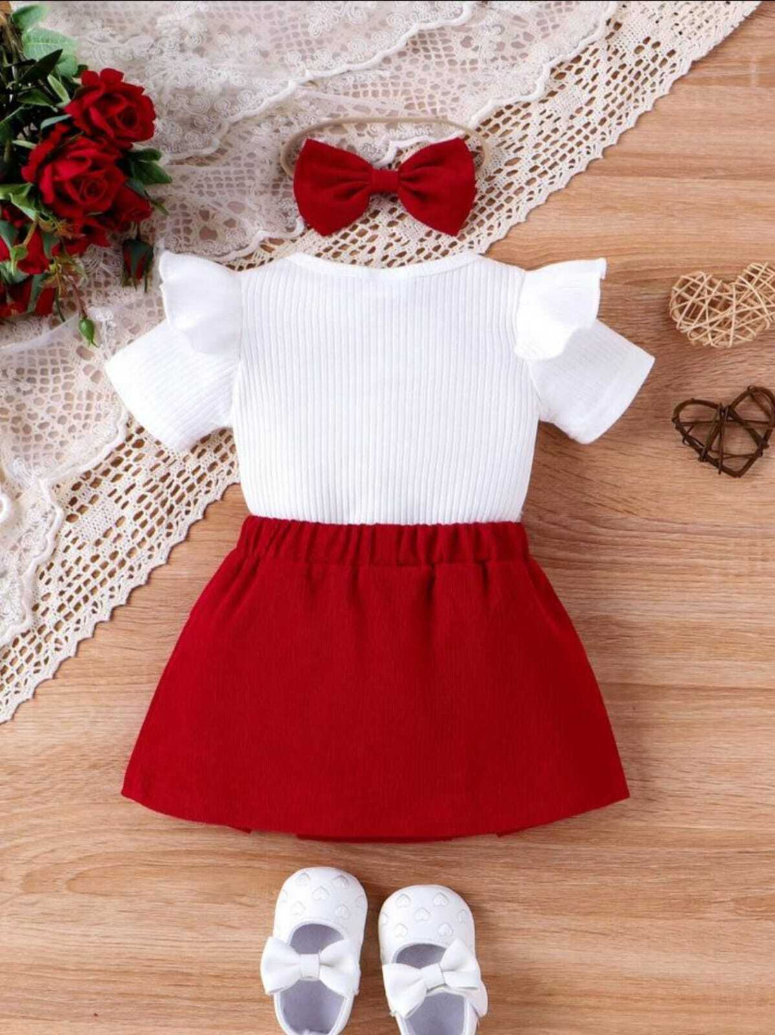 Image of HSM FASHION Baby Girls Casual Top Pant, Hairband