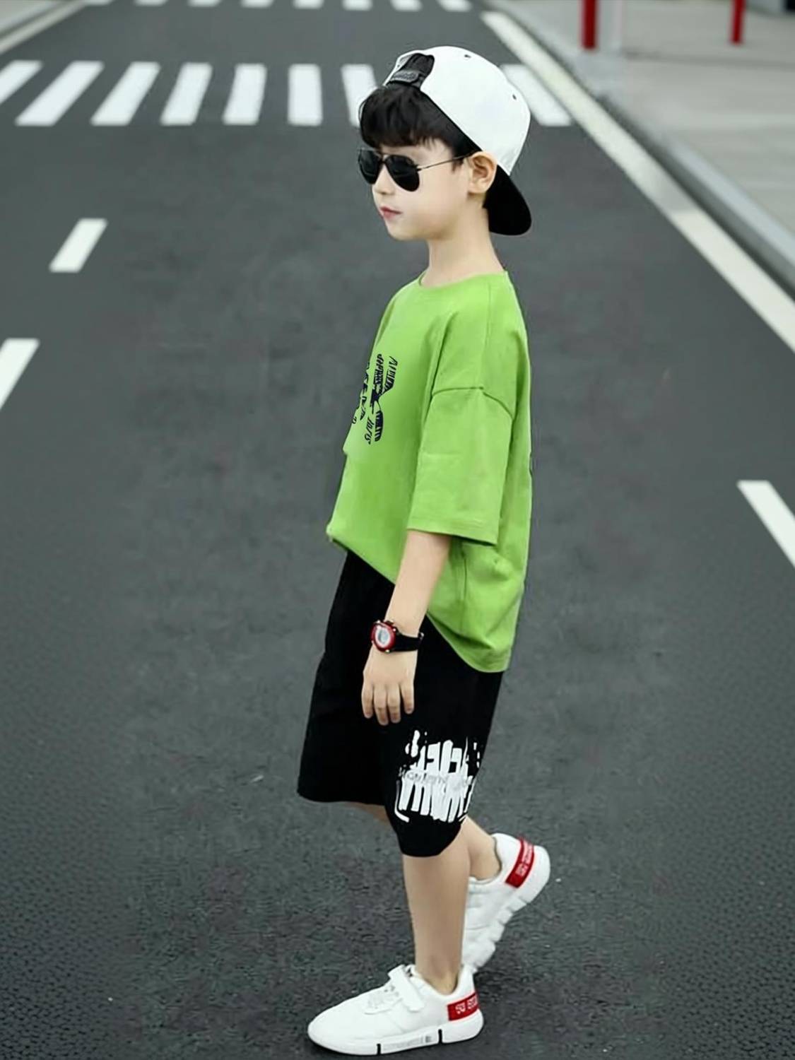 Billyball Boys Casual T-shirt Shorts