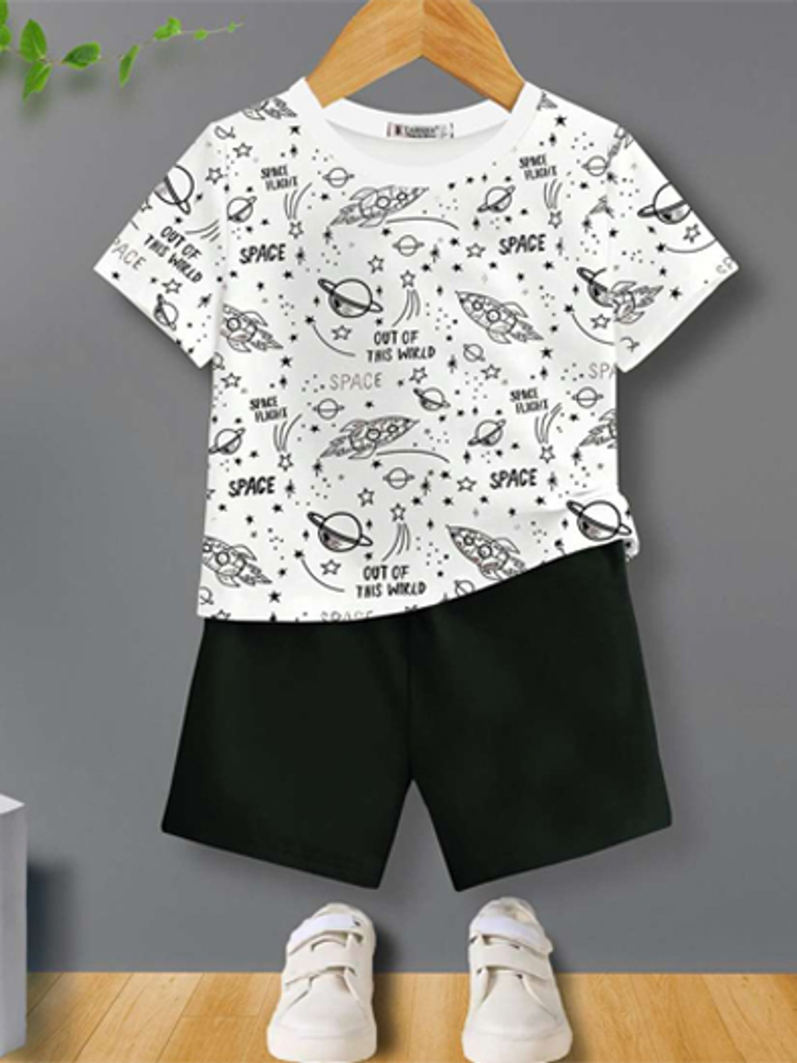 Image of WINGS 2 FLY Boys & Girls Casual T-shirt Shorts