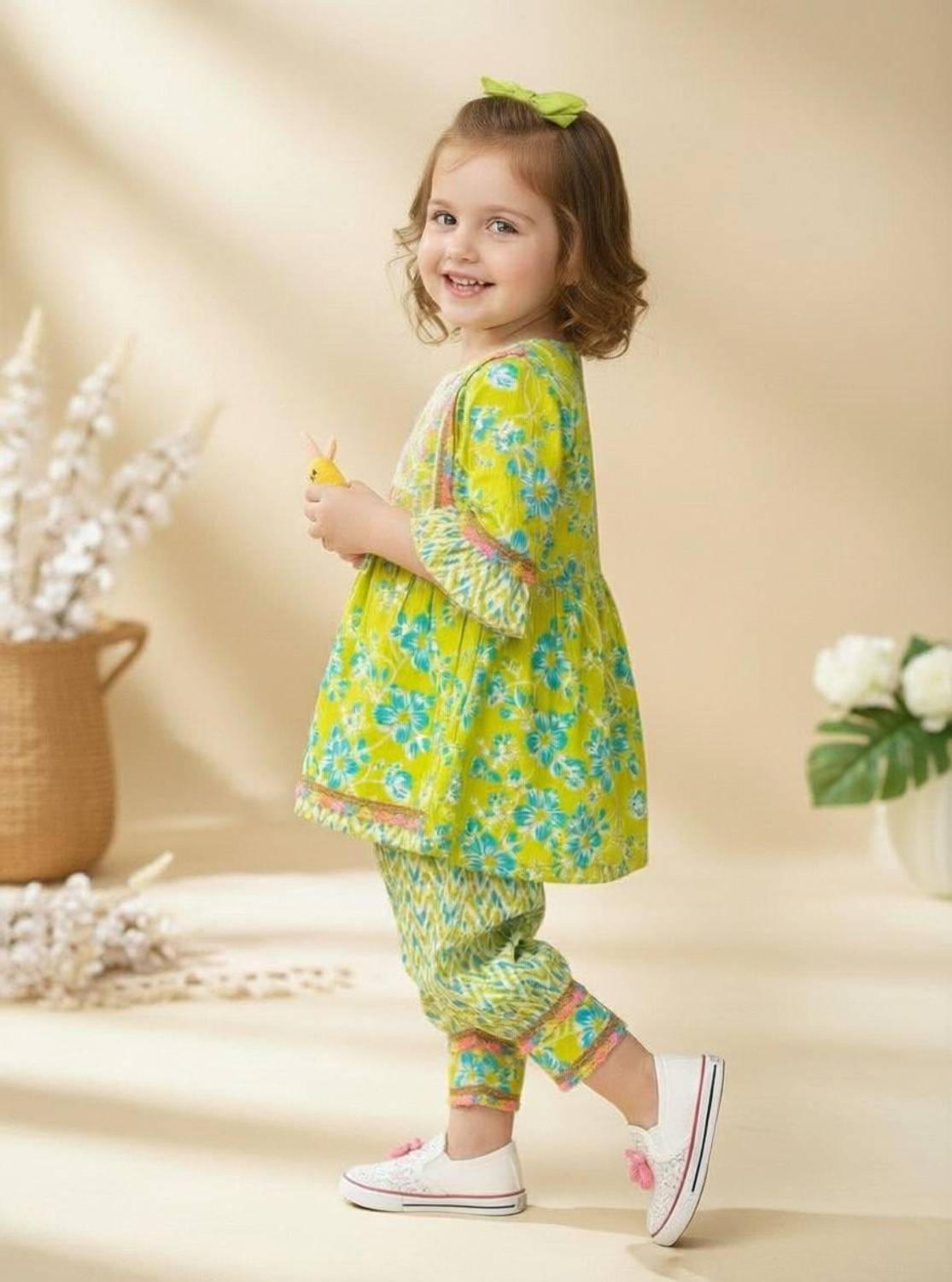 Ar creation Baby Girls Casual Dress Pyjama