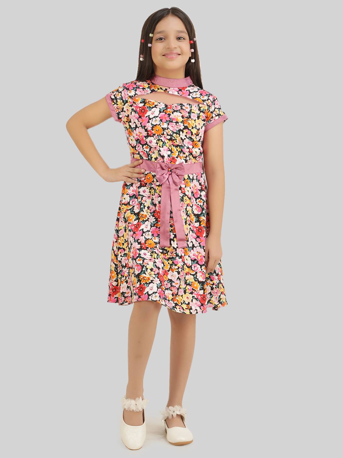 Bn-being Naughty Girls Midi/Knee Length Casual Dress