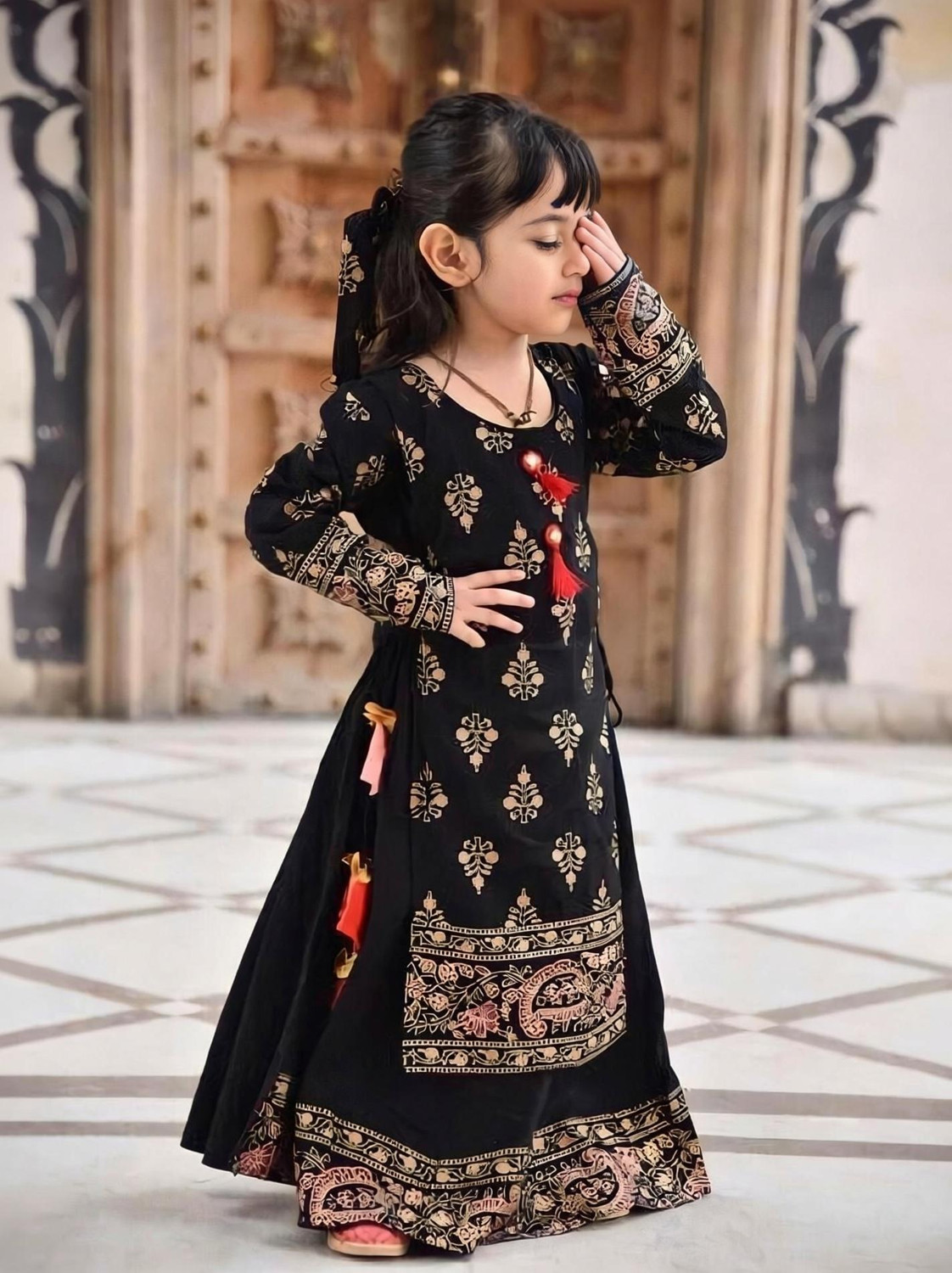 Image of JEEVIKA Girls Festive /Wedding Dress