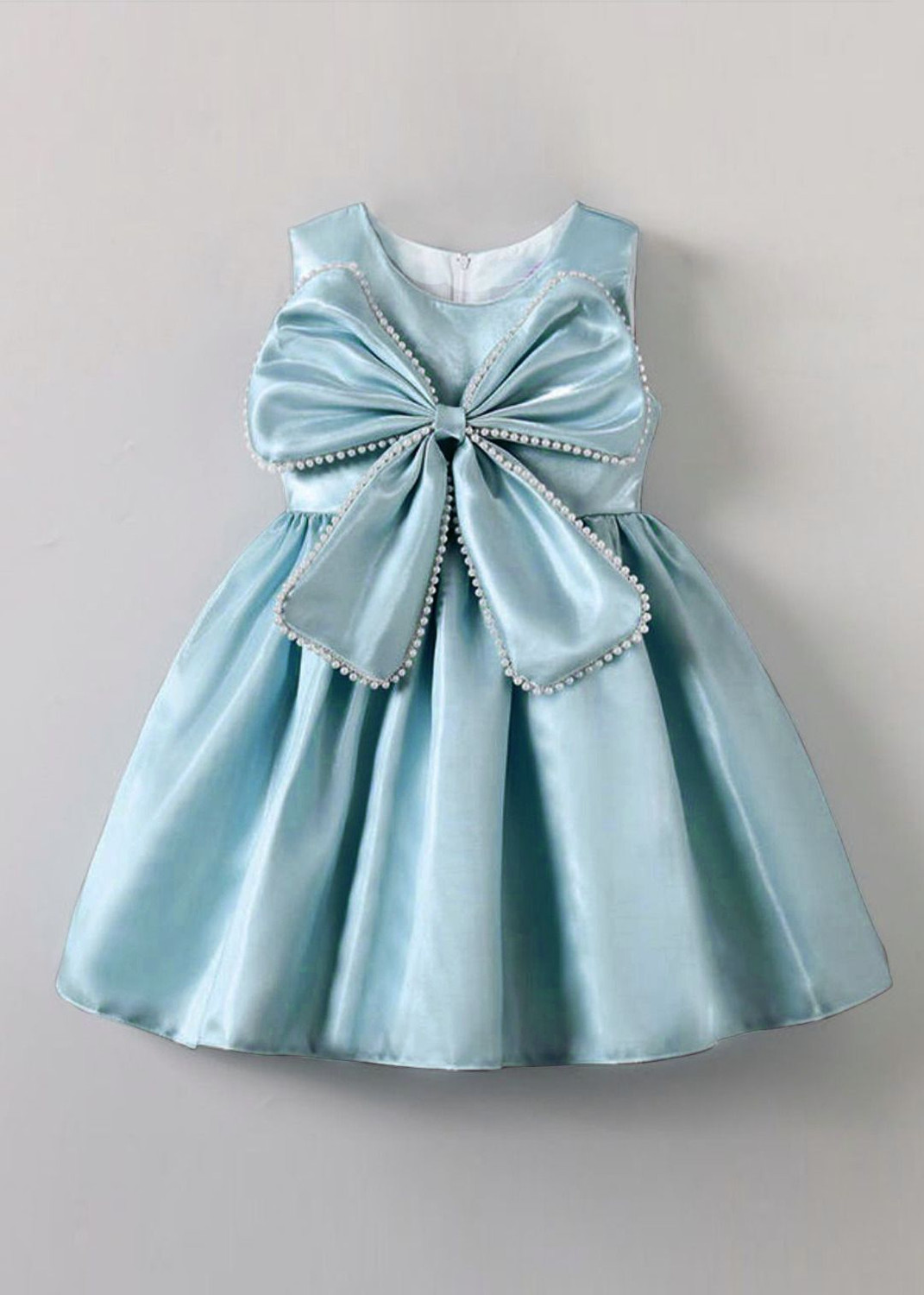Image of SHRVAAY GROUP Baby Girls Midi /Knee Length Festive /Wedding Dress
