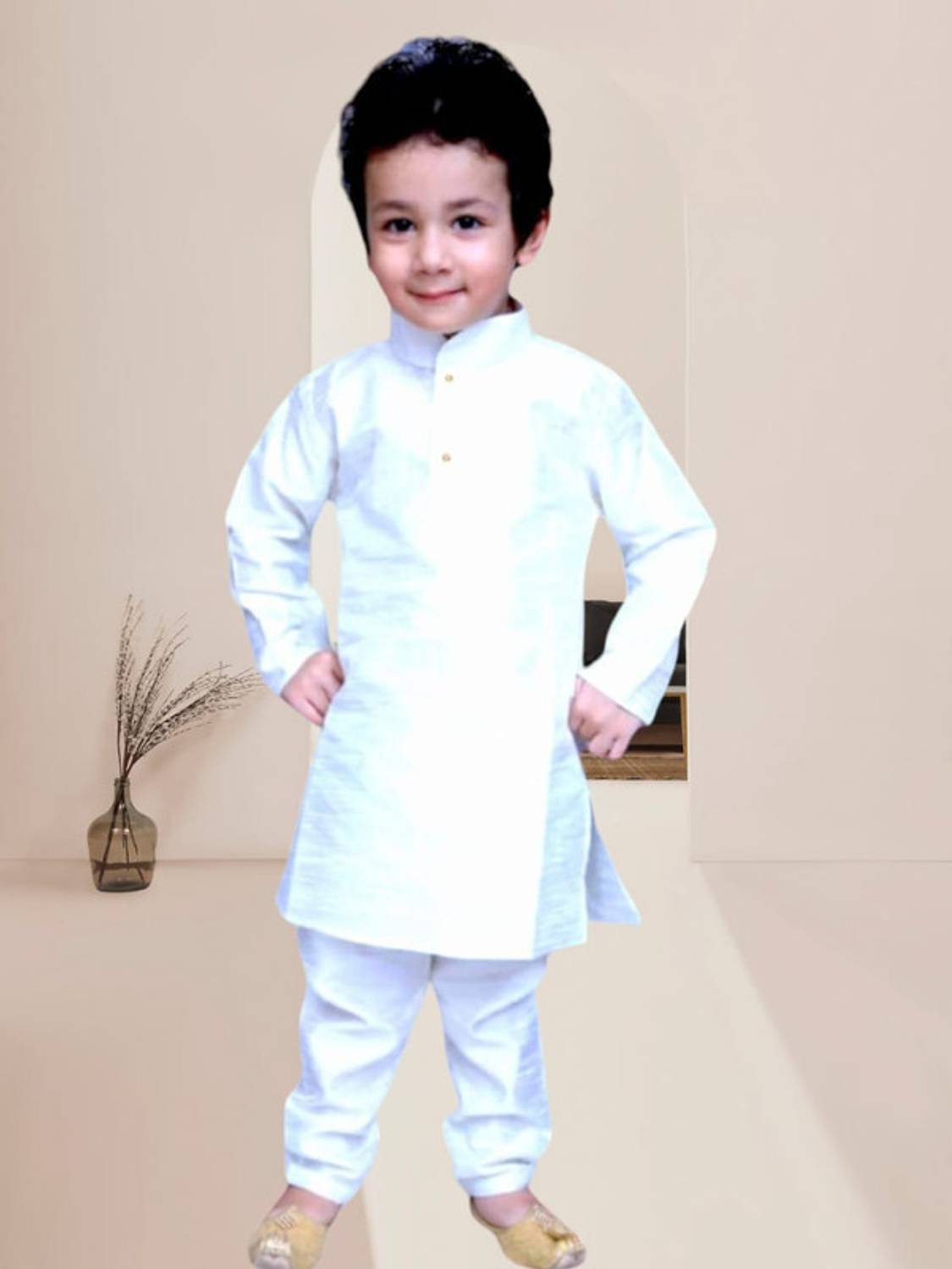 MODINA ENTERPRISE Baby Boys Casual Kurta and Pyjama Set