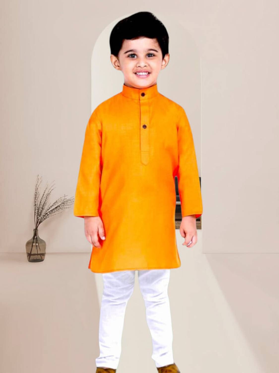 MODINA ENTERPRISE Baby Boys Casual Kurta and Pyjama Set