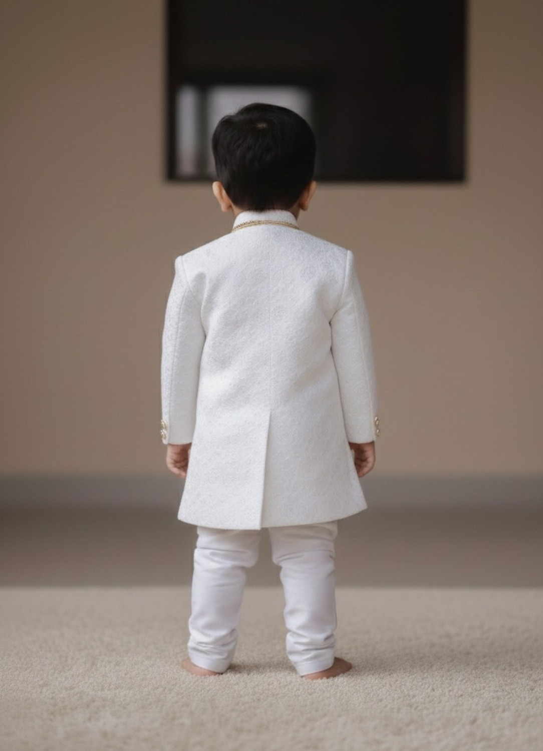 Image of CUTEY Baby Boys Festive & Party Kurta and Pyjama Set
