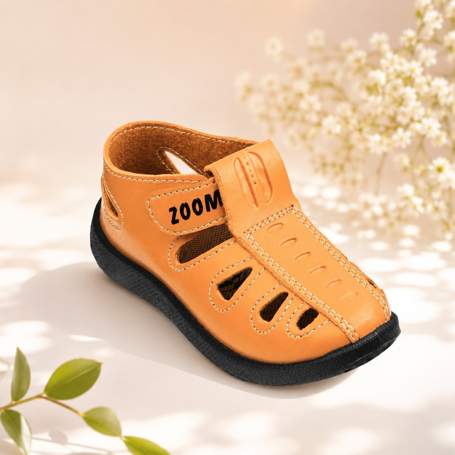 Image of LEVOT Boys & Girls Velcro Strappy Sandals