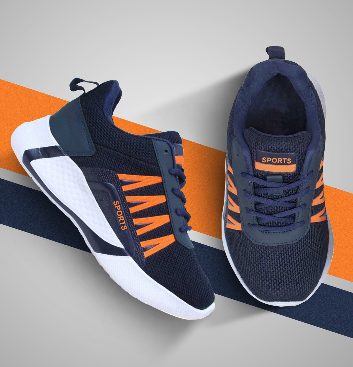 Image of World Wear Footwear Boys Lace Running Shoes
