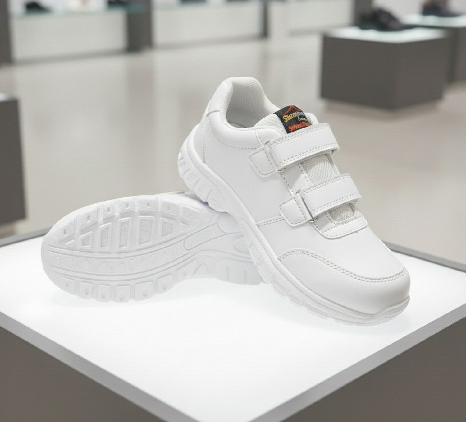 Image of Shoegears Boys & Girls Velcro School Shoes