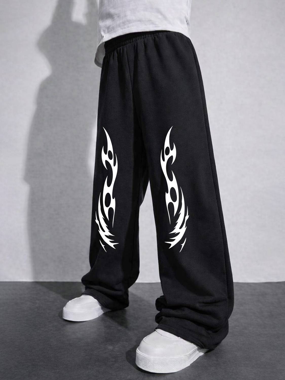 WYATT Track Pant For Boys & Girls Black Pack of 1 - Image 2