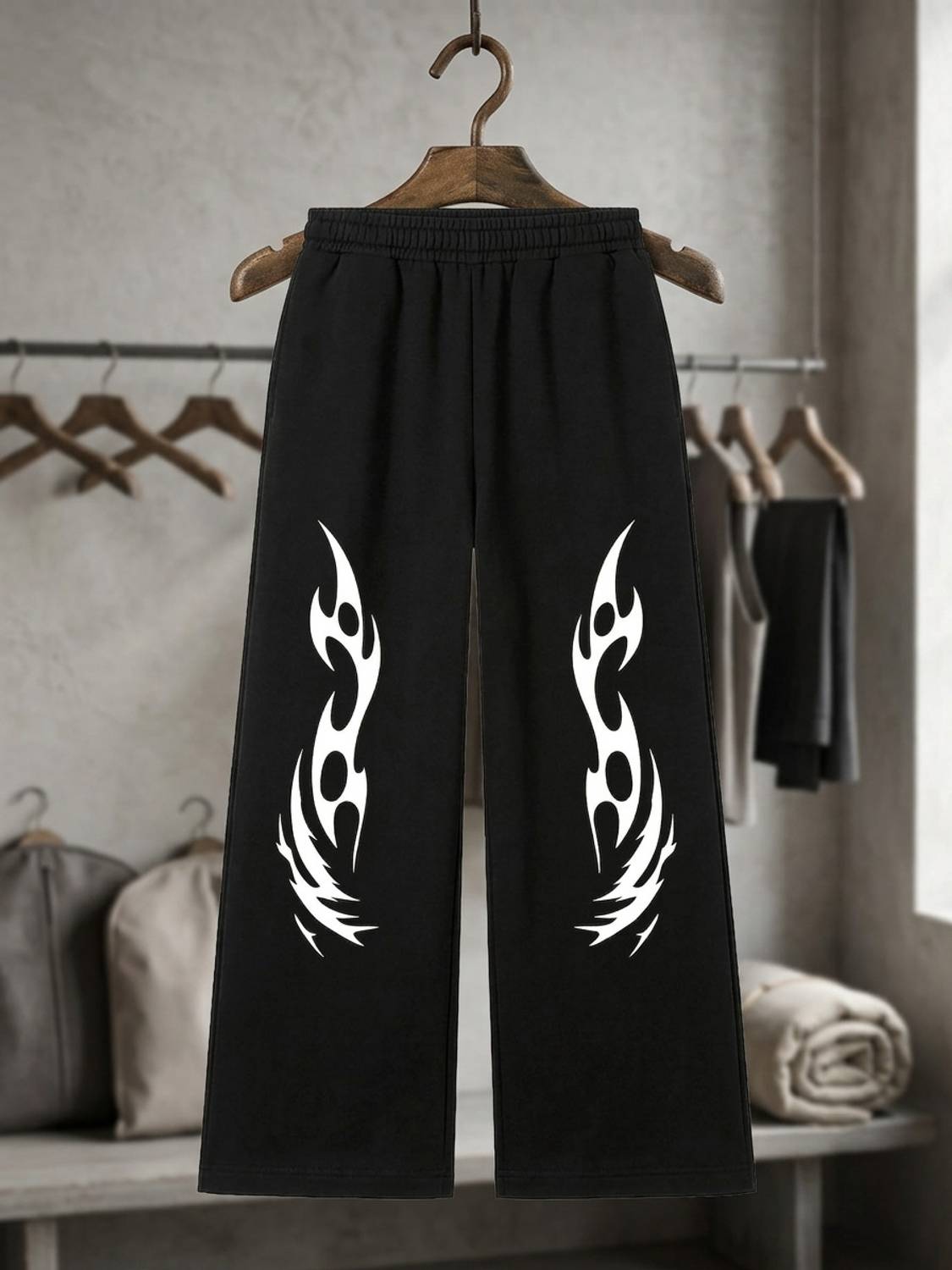 WYATT Track Pant For Boys & Girls Black Pack of 1 - Image 3