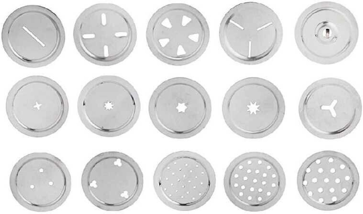 Image of FULKIZA Set of 15 Pattern Discs Kitchen Press
