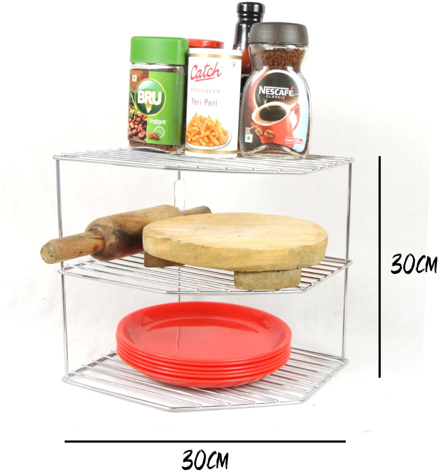 Image of Young wolf Containers Kitchen Rack Steel