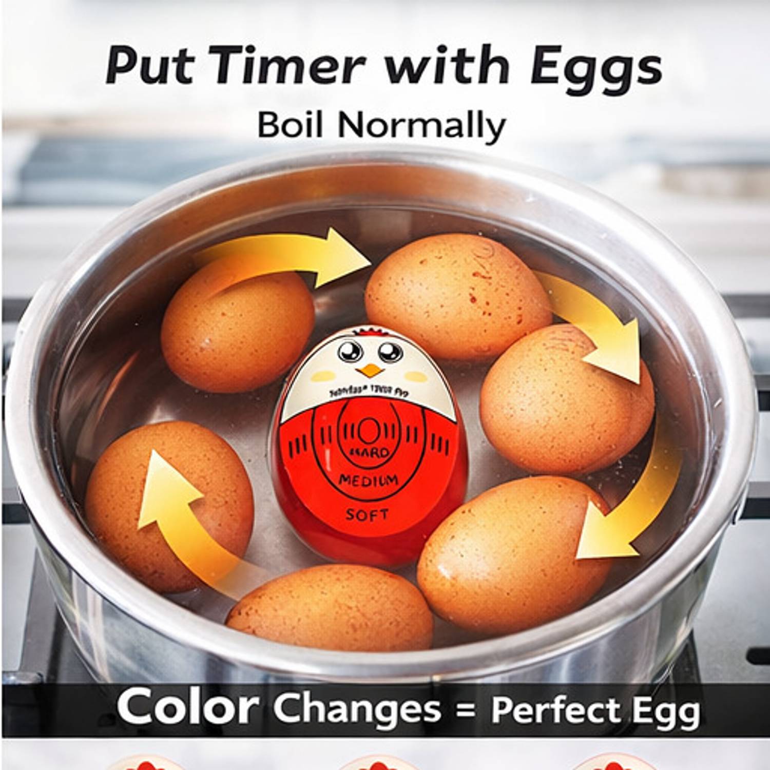 pranzo Magic Egg Timer - Image 2