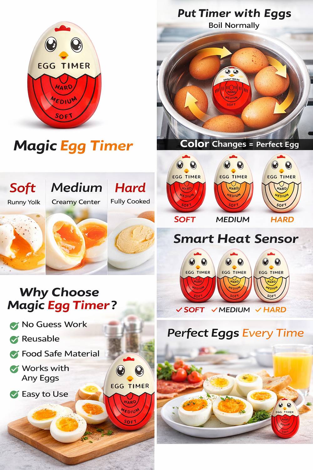 pranzo Magic Egg Timer - Image 5