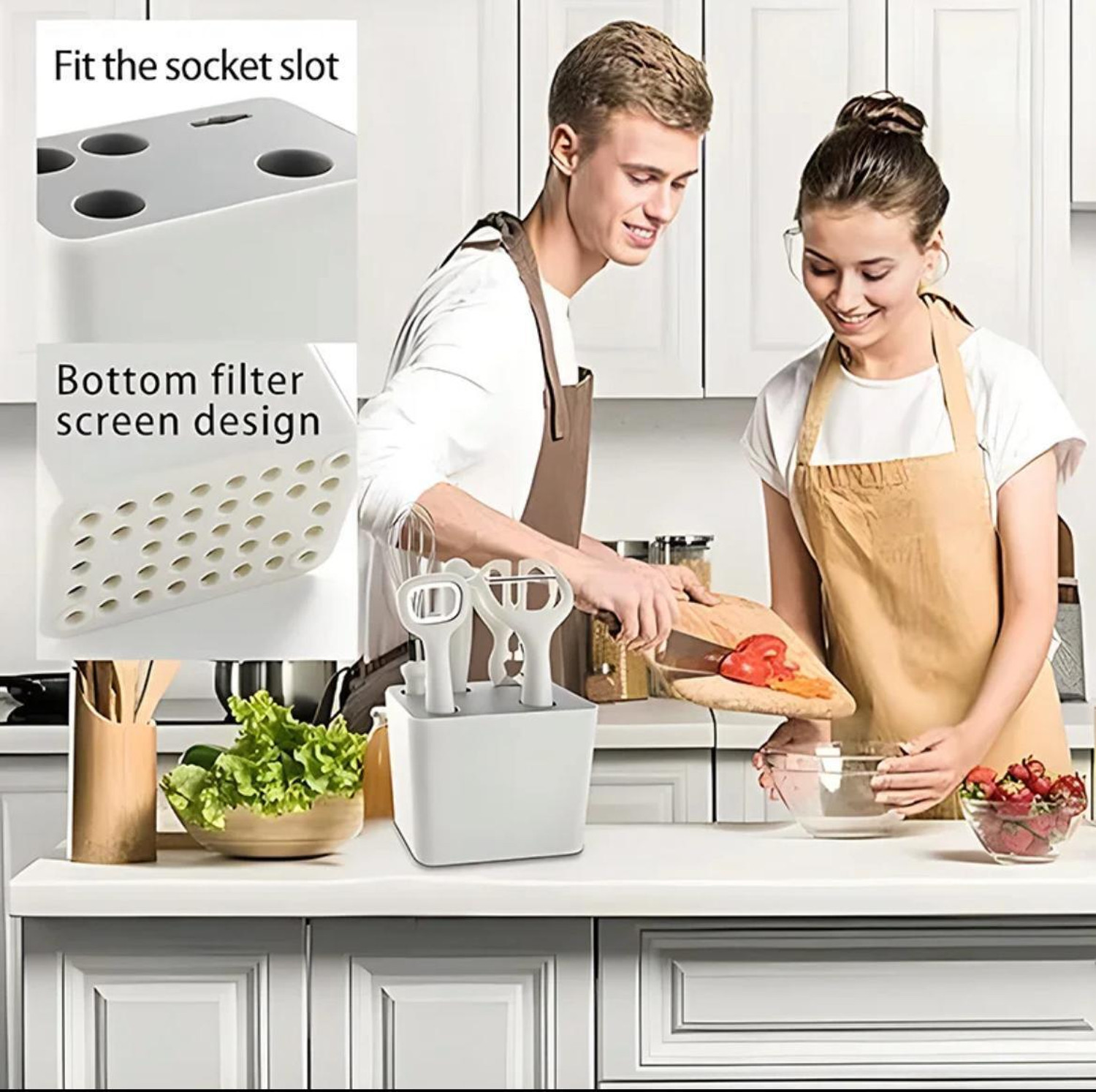 Image of DnD Enterprise Utensils Set Paring Knife Whisk Bottle Opener Peeler Kitchen Gadgets Set Kitchen Tool Set