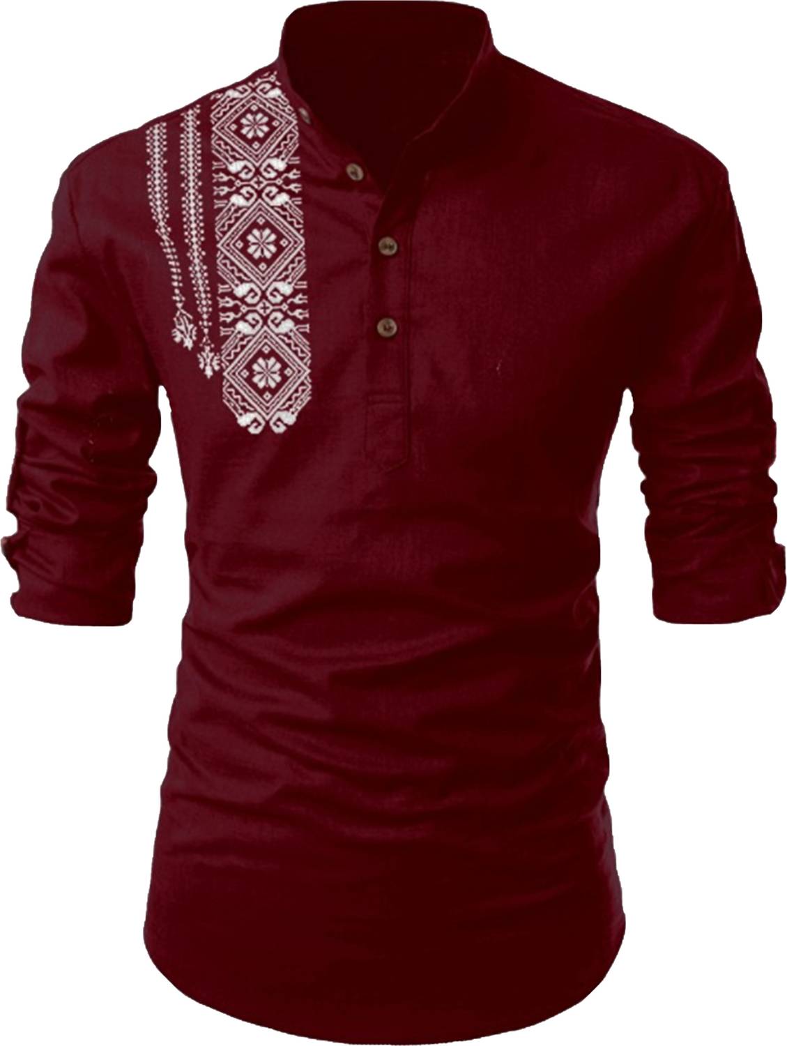 LIRMO Men's Printed Straight Kurta - Image 1