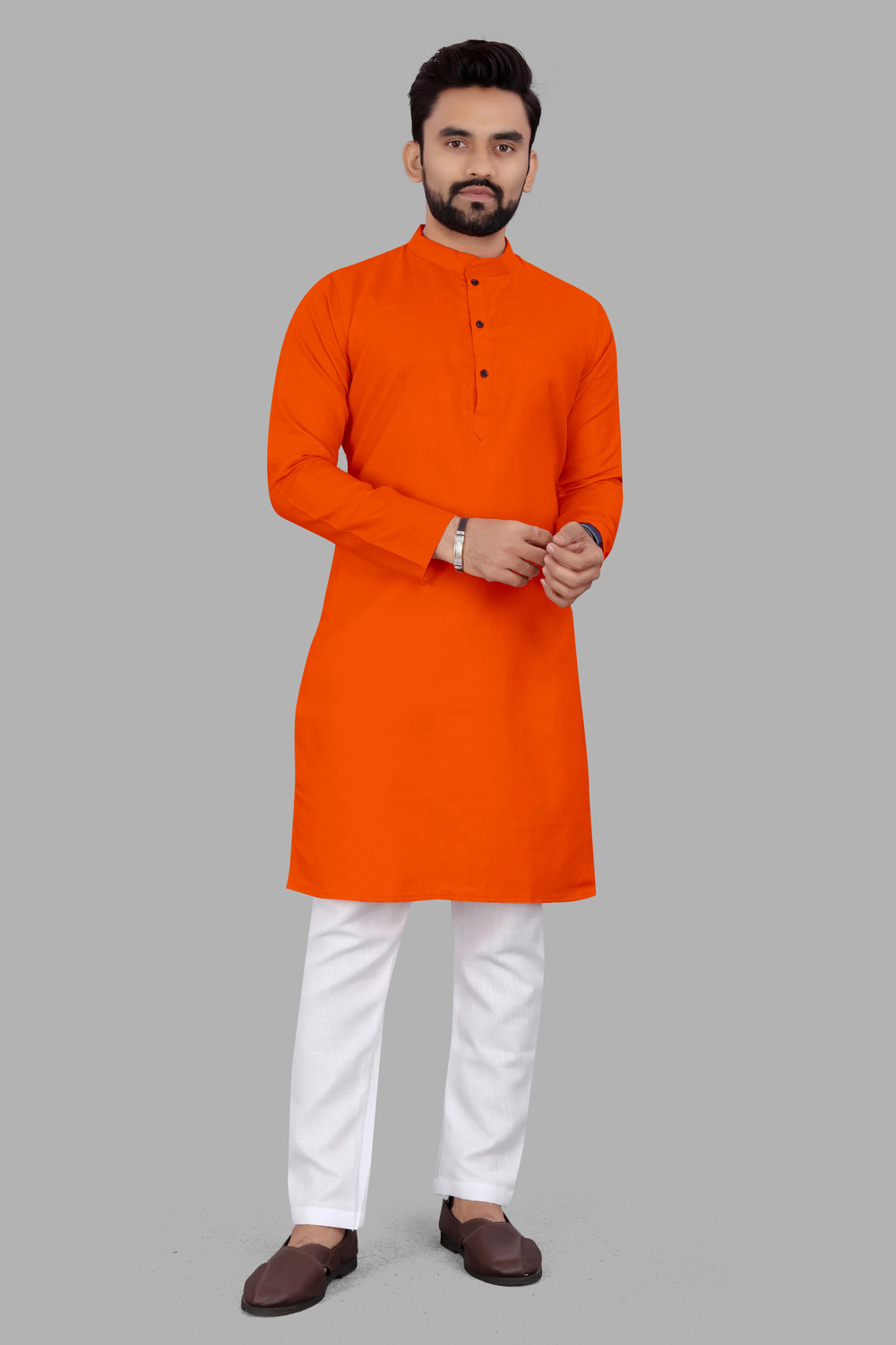Image of Artisan Men Kurta Pyjama Set