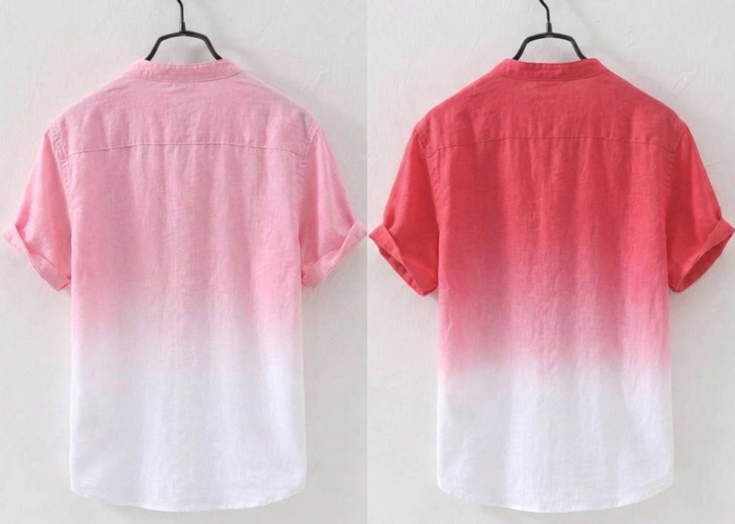 TIGER SNAKE Men Dyed/Ombre Casual Shirt - Image 2