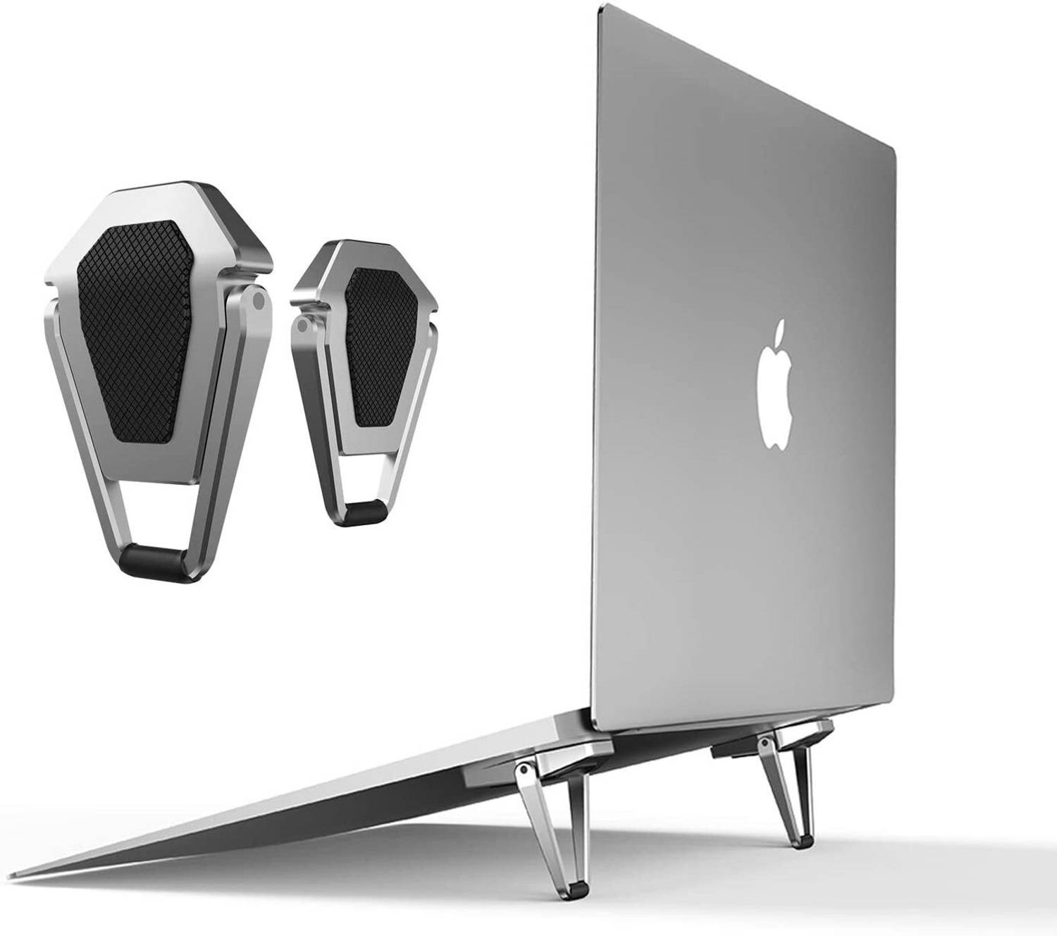 VEEDE Portable Mini Aluminum Laptop Stand 2Pcs - Image 1