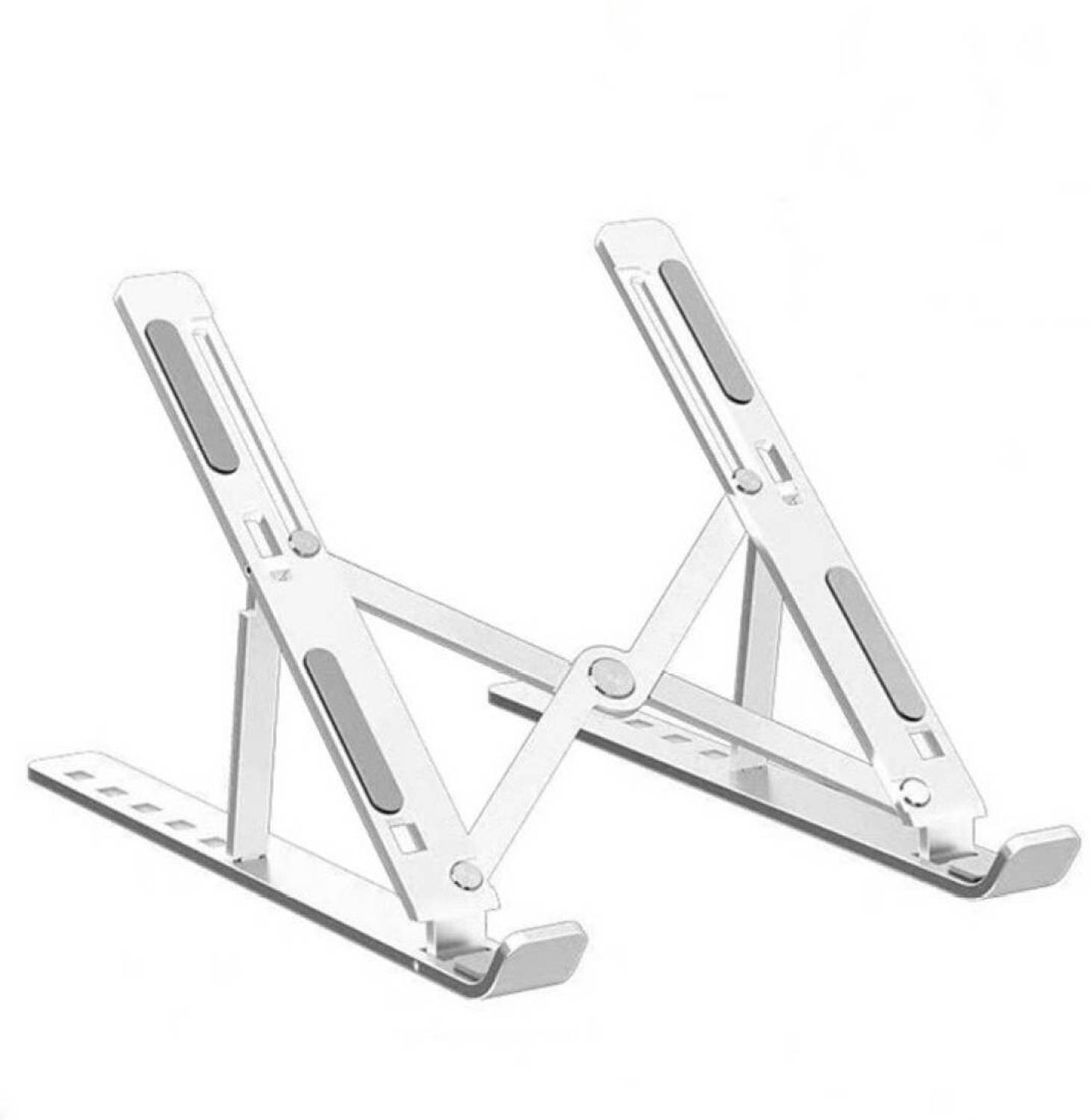 nmo NMO001 Aluminium Laptop Stand with Adjustable Height Compatible with 26 - 35 cm Laptops