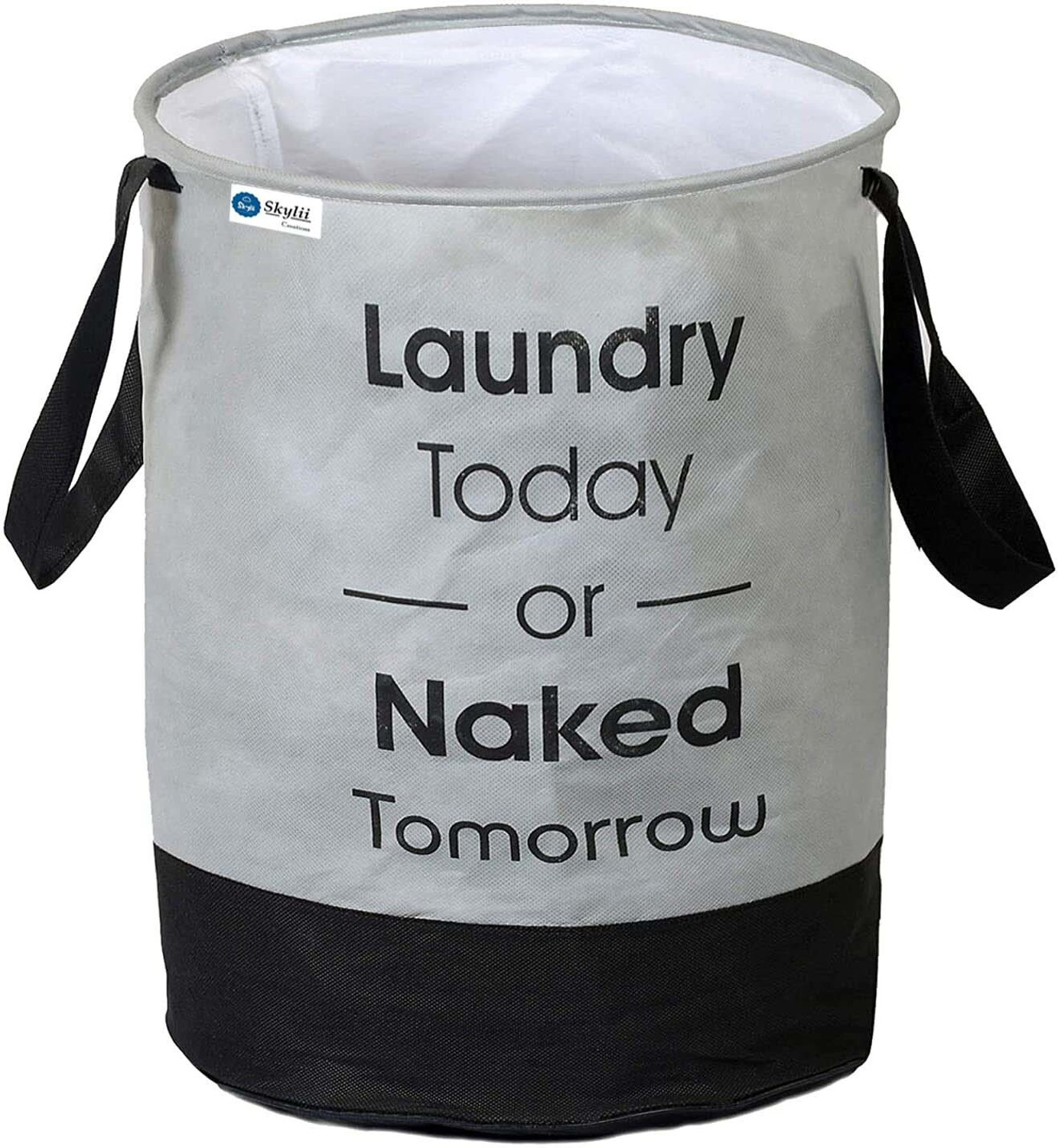Image of Skylii 45 L Grey Laundry Bag