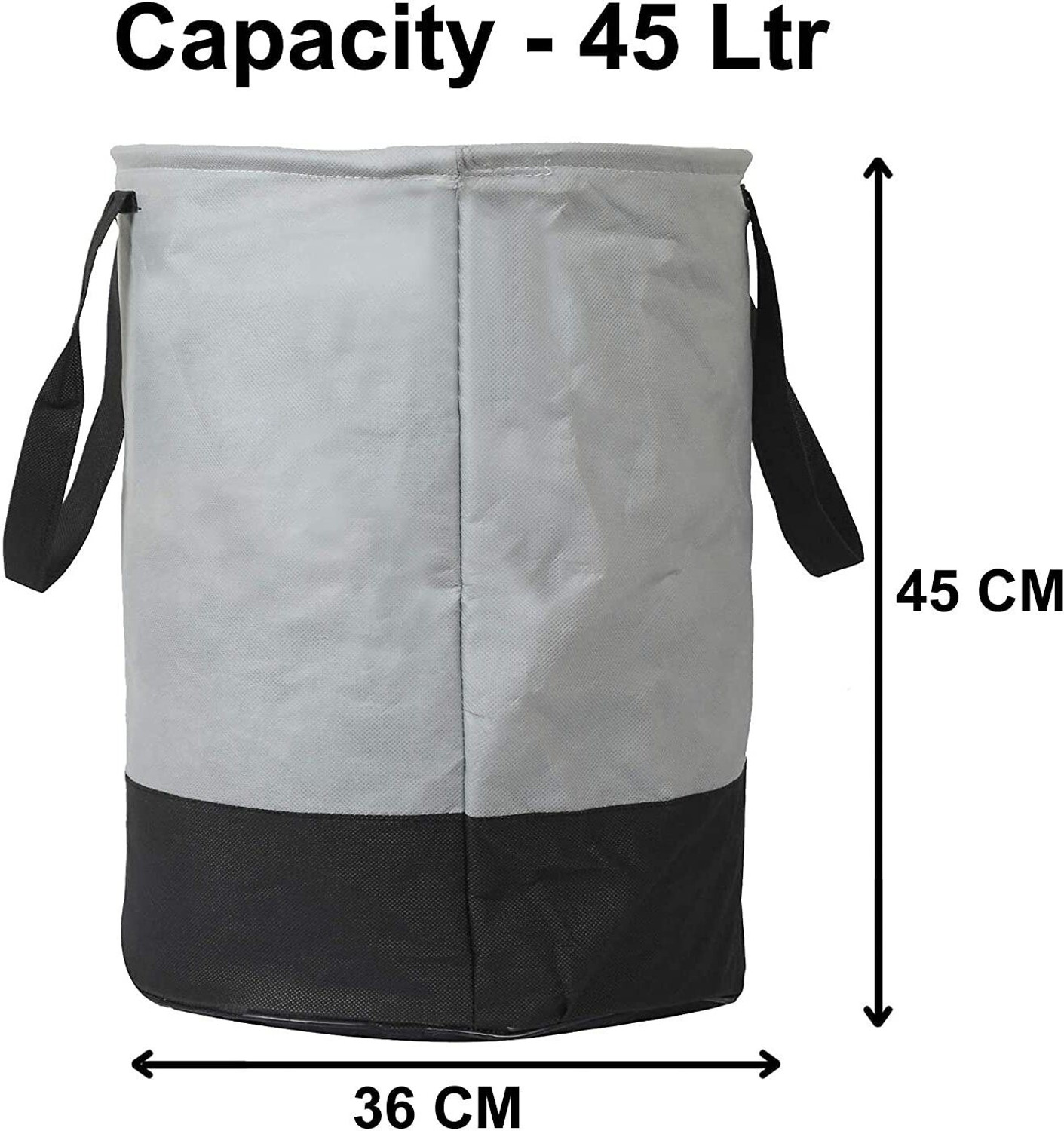 Image of Skylii 45 L Grey Laundry Bag