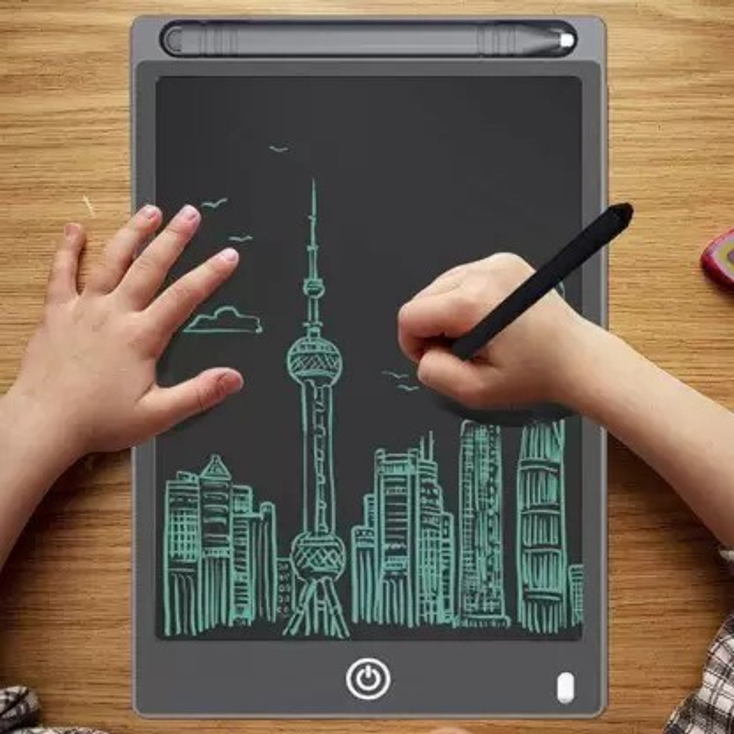 Image of VMV FUZON PB 8.5 Inch LCD Writing Board Tablet Electronic Slate for Kids (Pack of 1)