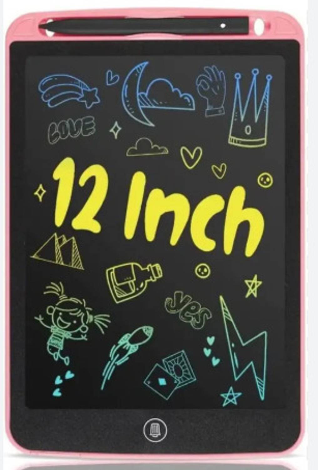 Carlos 12 INCH LCD Writing Board Slate Drawing Record Notes Digital Notepad