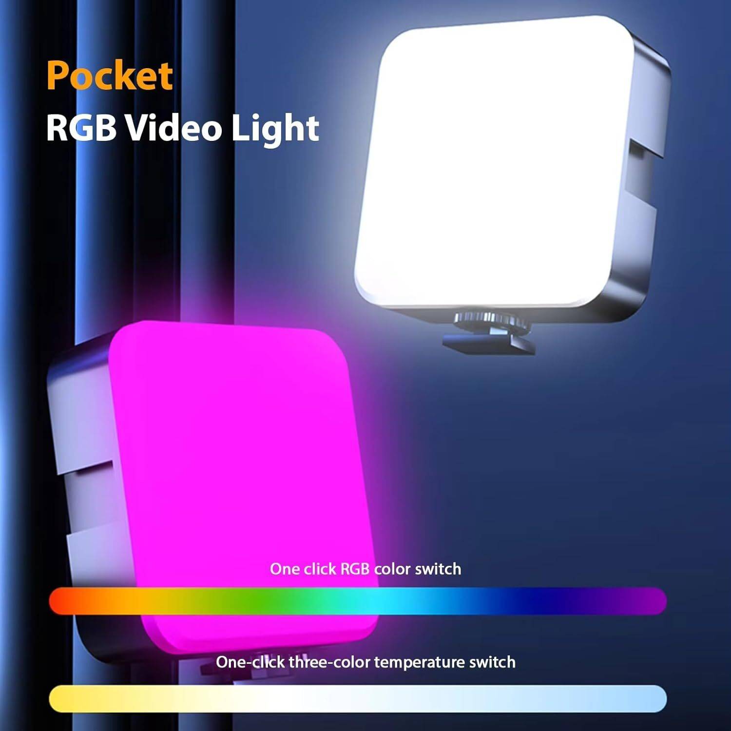 Worricow Mini Pocket LED Light for Smartphone - Image 5