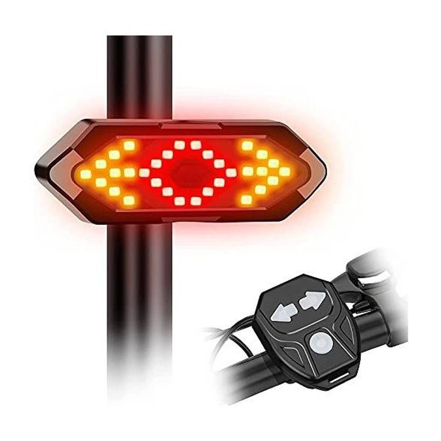 Bicycle Wireless Indicator LED Wheel Reflectors - Image 1