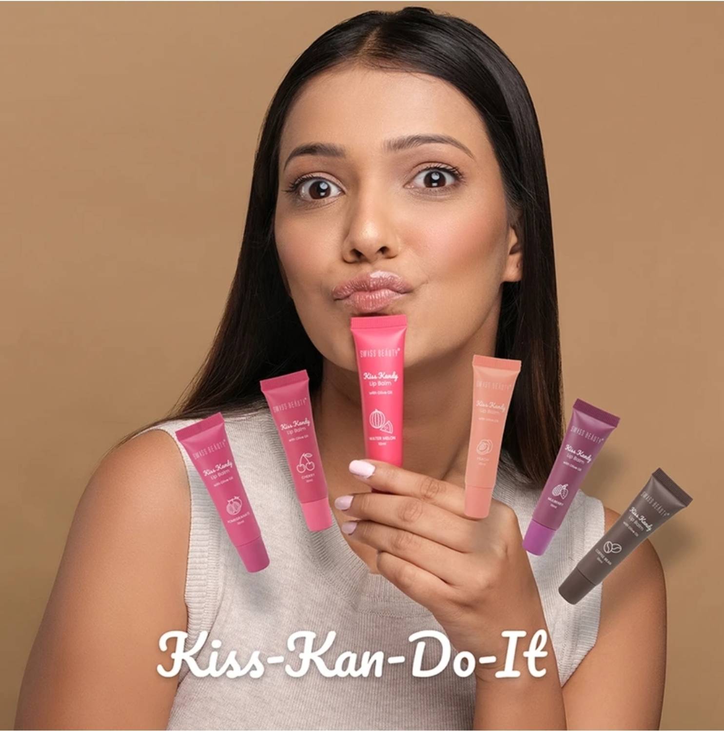 SWISS BEAUTY Kiss Candy Lip Balm Cherry 10ml - Image 4