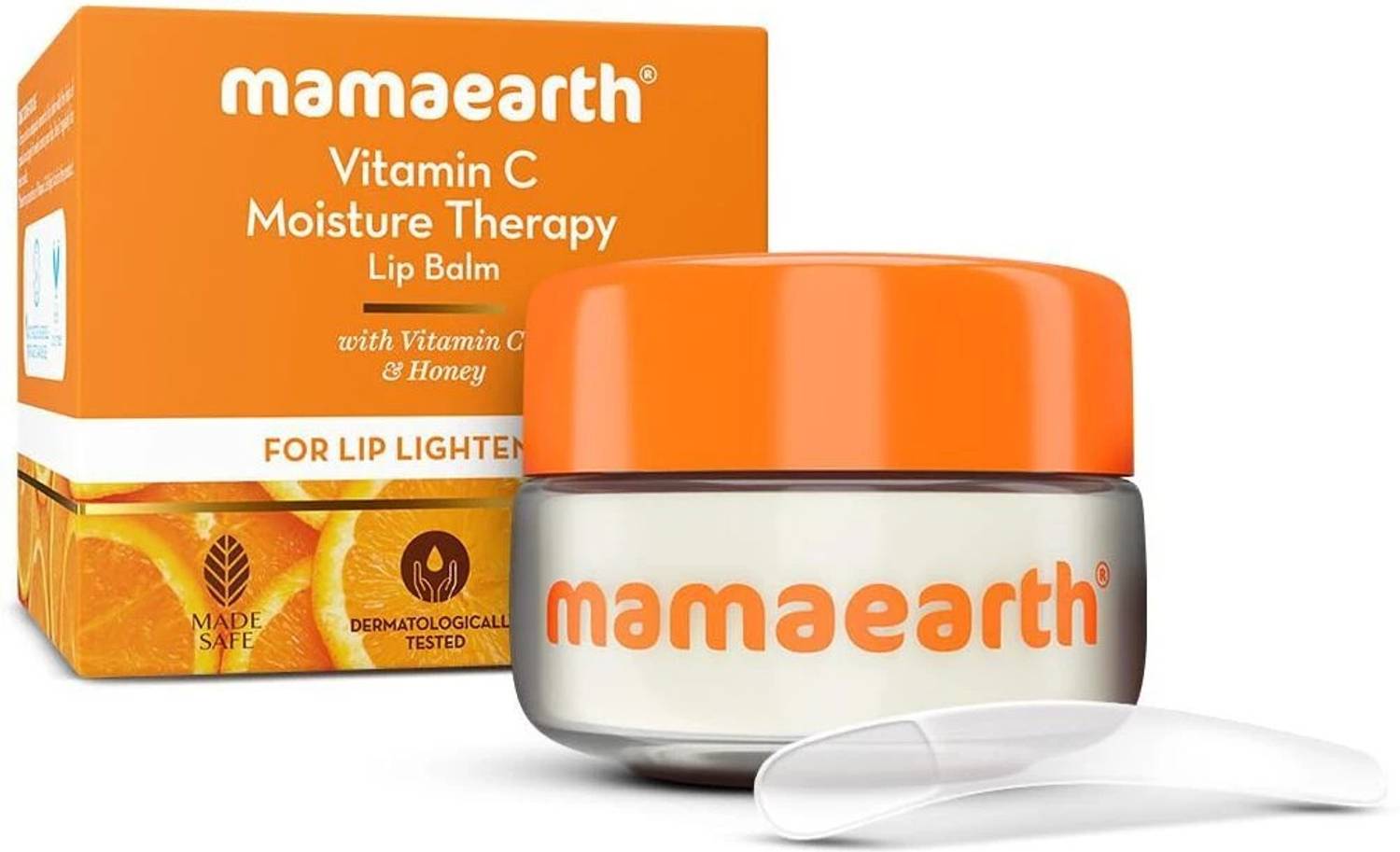 mamaearth vitamin c lip balm Mamaearth Vitamin C Moisture Therapy Lip Balm SPF 50 for Dry & Chapped Lips  Unflavored