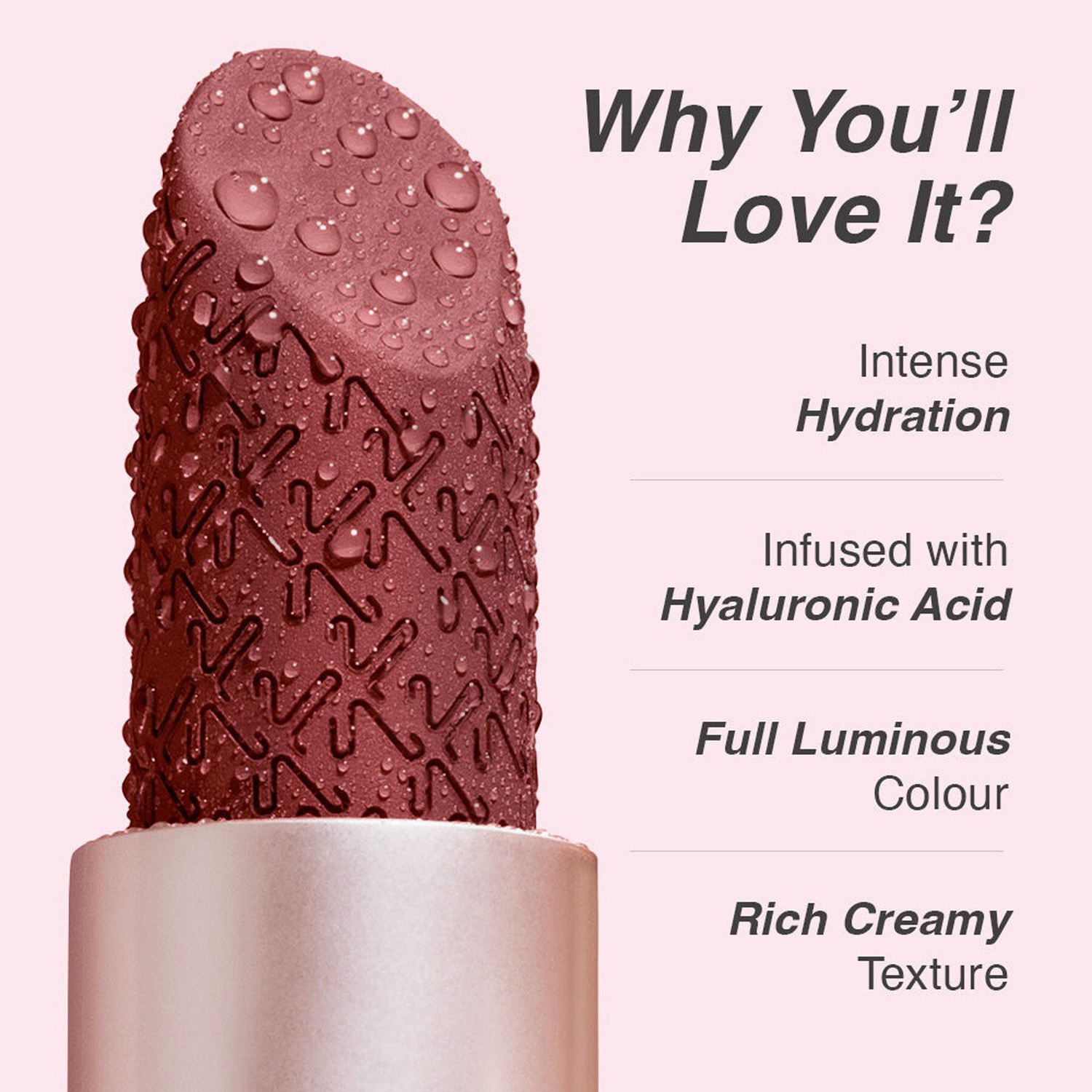 Image of Kay Beauty Hydra Creme Lipstick Savvy 3.6g