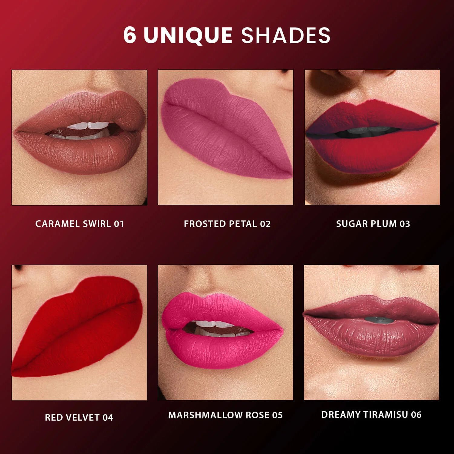 Image of JAQULINE USA Pout Perfect Lip Souffle Multi-mousse for Lips, Cheeks,