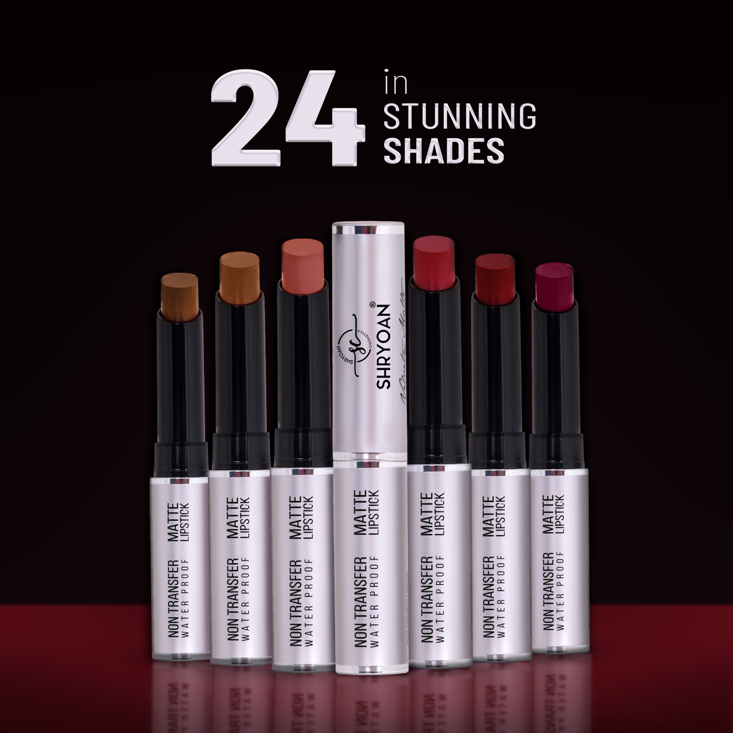 Image of Shryoan Non Transferable Matte Finish Premium Lipstick