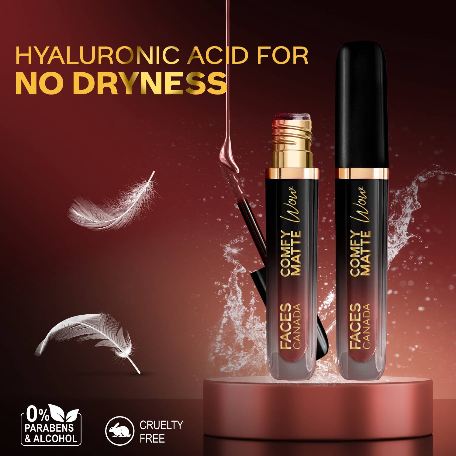 FACES Canada Comfy Matte Wow Liquid Lipstick - Image 4
