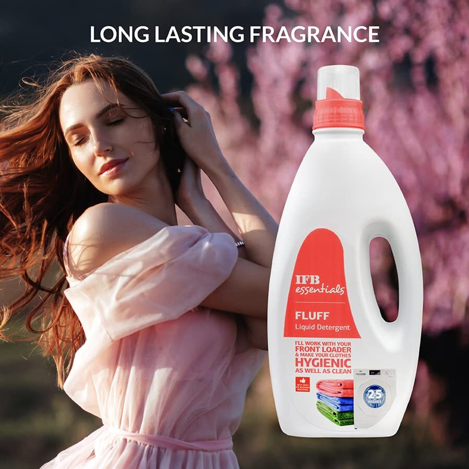 Image of Front Load Essentials Fluff Liquid Detergent Floral Liquid Detergent
