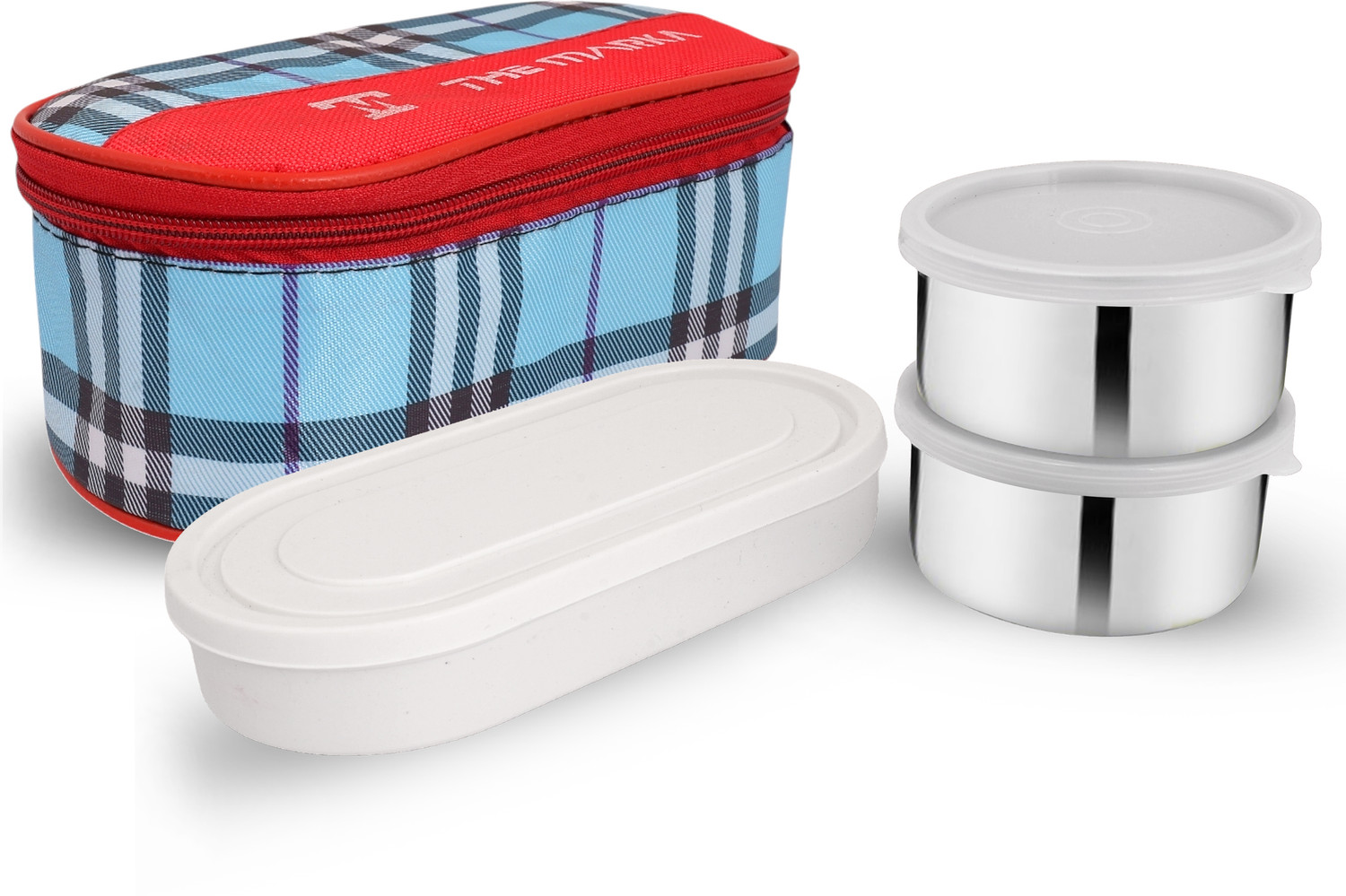 Image of The Marka Premuim Lunch Box 3 Containers Lunch Box