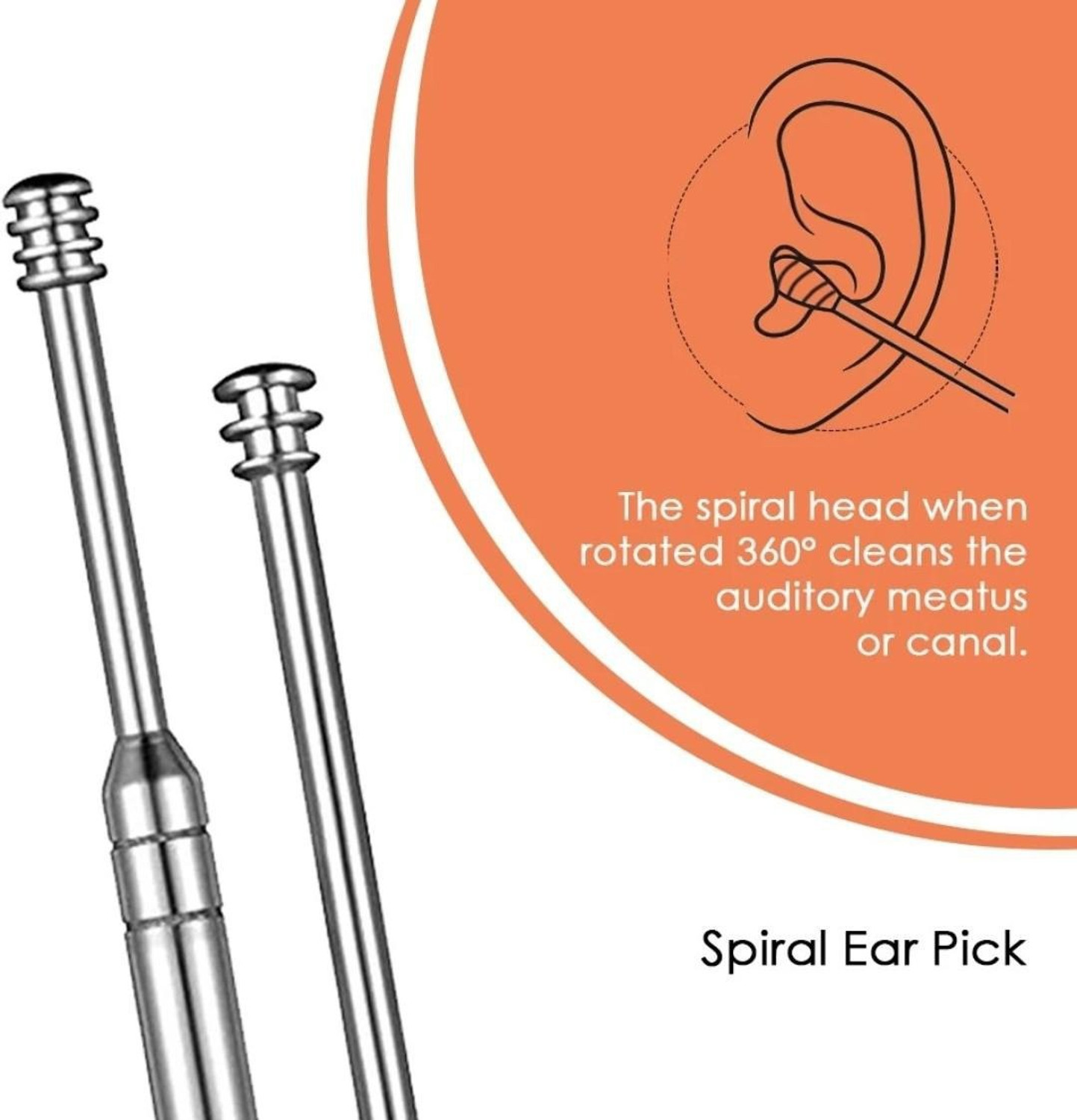 Image of Yuvami's Ear Wax Cleaner Earwax Remover Stick Set For Men, Wome & kids (Pack of 1)
