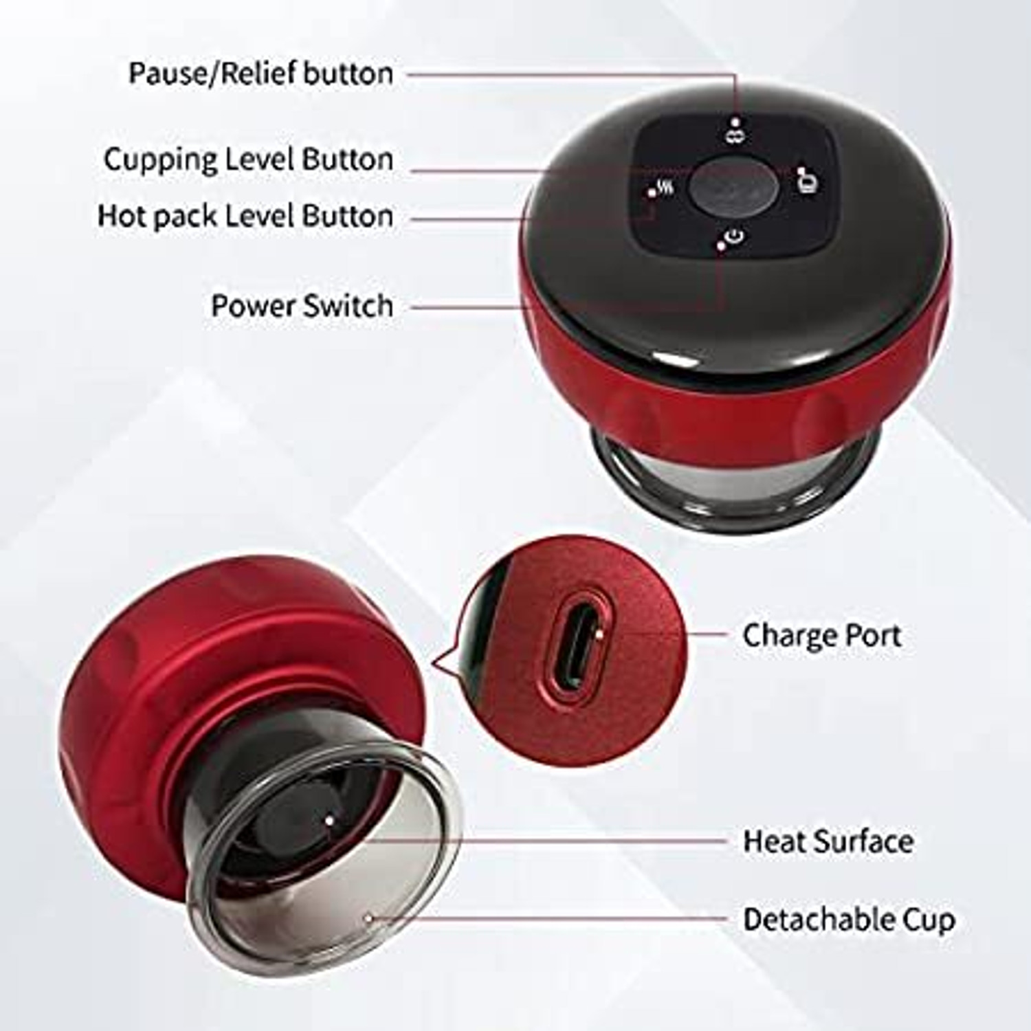 Image of CREATION BAZAAR Electric Cupping Set, New Cupping Device