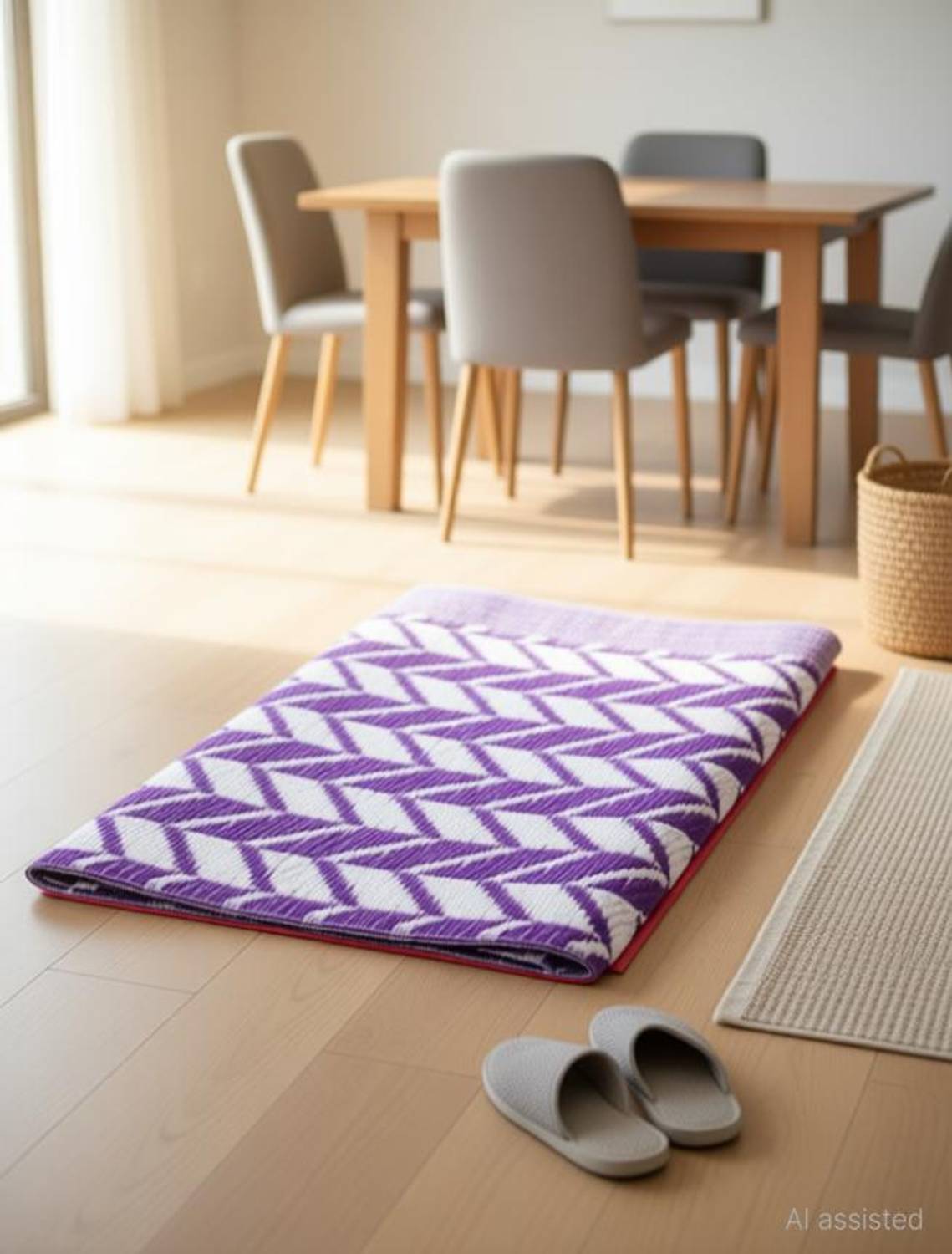 adjgang Plastic Chatai Mat