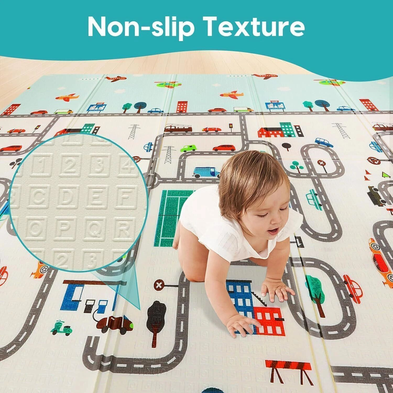 Image of VIYUHK Silicone Baby Play Mat