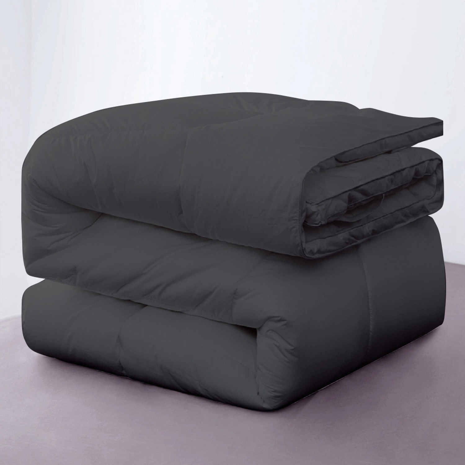 Image of AJISH 2 inch (5.08 cm) Double Size Poly Fiber Breathable Mattress Topper