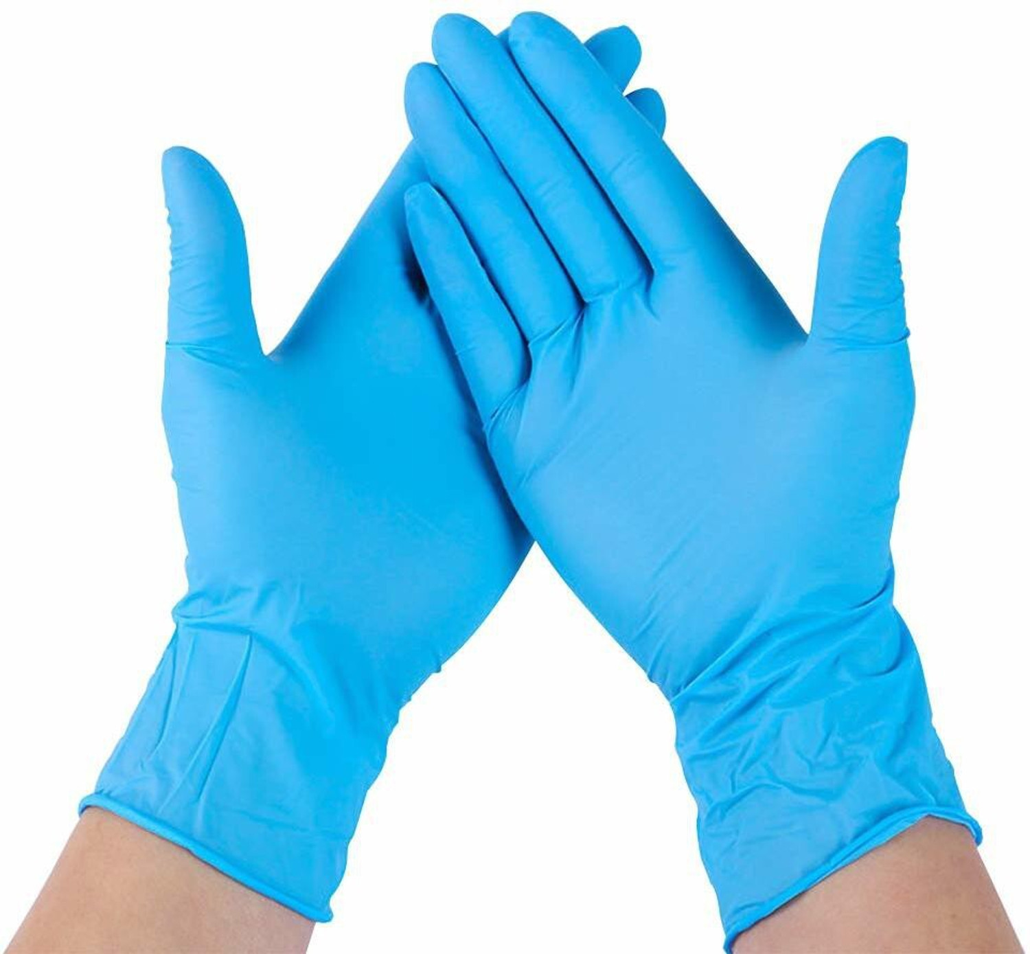 Image of Zepham Fine Quality Gloves Water Proof (Best Price, 100 % Quality & Quantity Guaranteed) With Dispenser Box Blue Nitrile Surgical Gloves